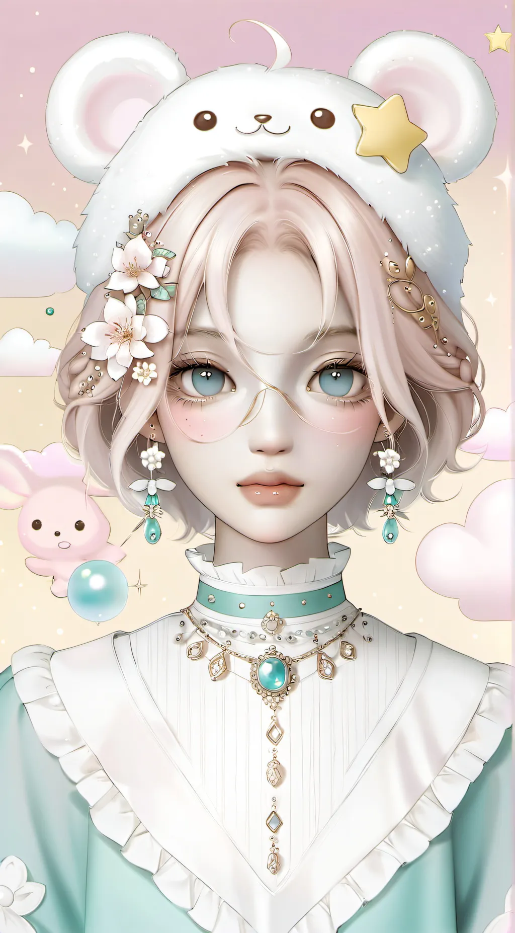ai character: Famous youtuber background