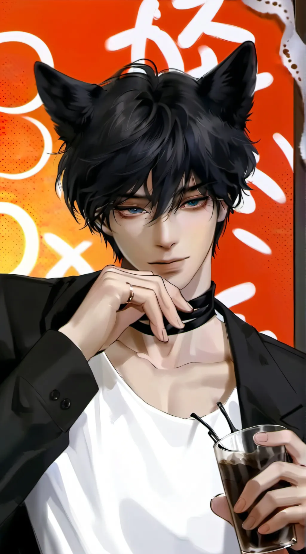 ai character: Lemon background