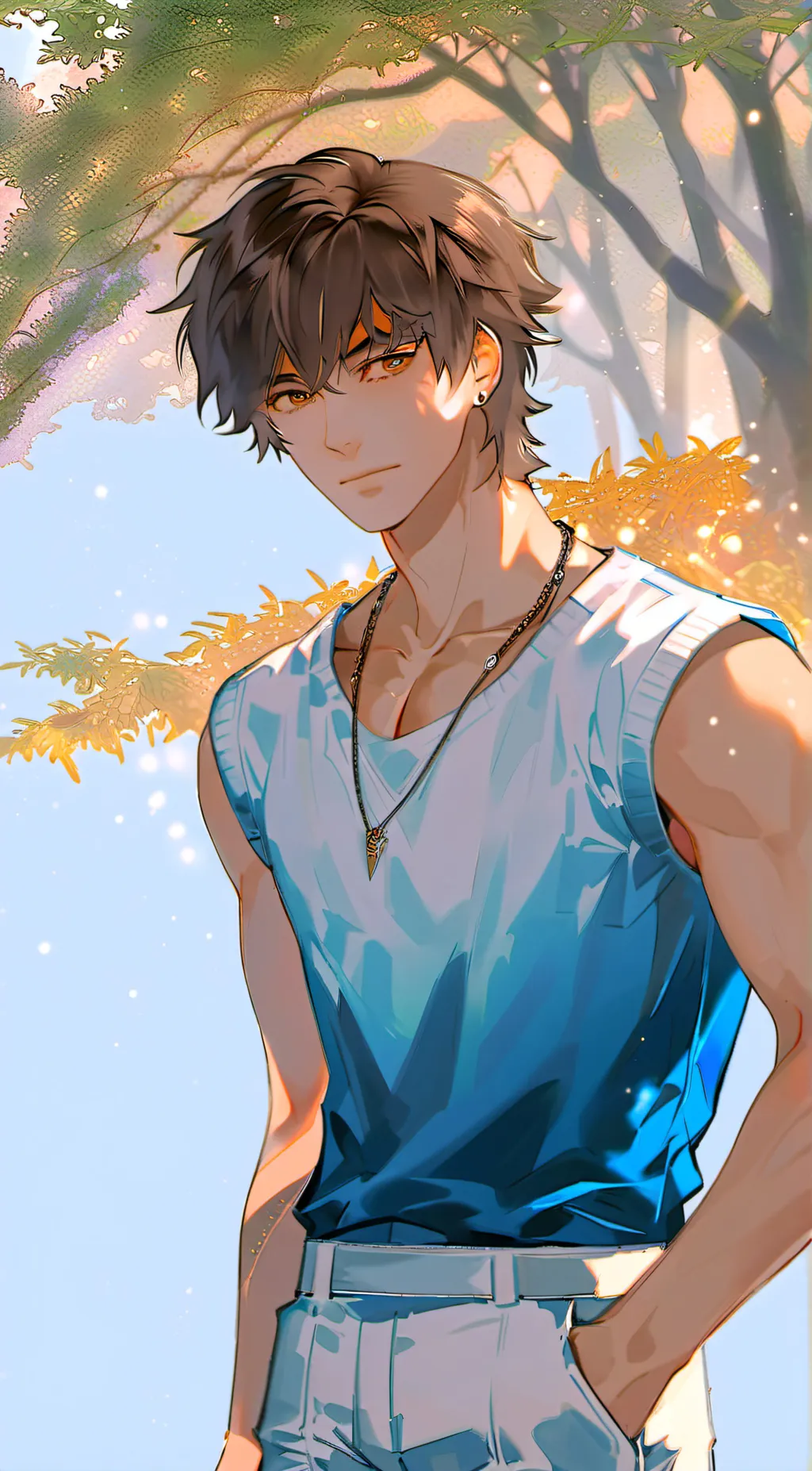 ai character: Eric:) background