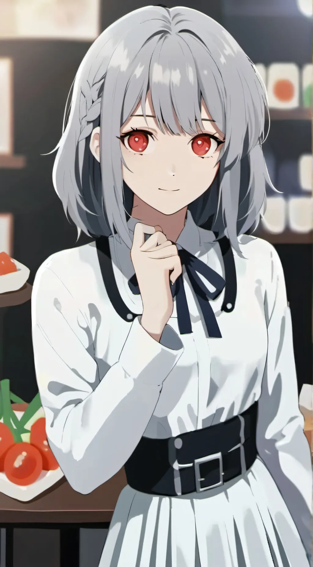 ai character: Aria background
