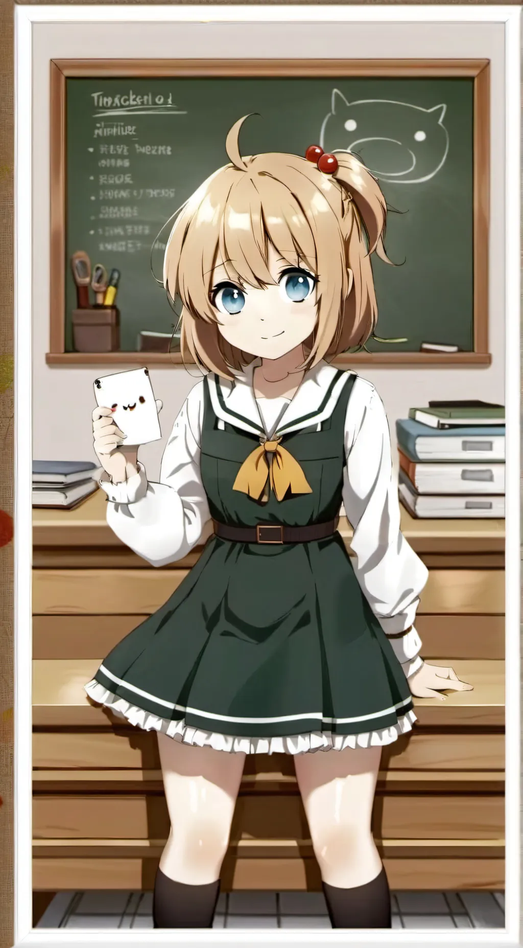 ai character: School background
