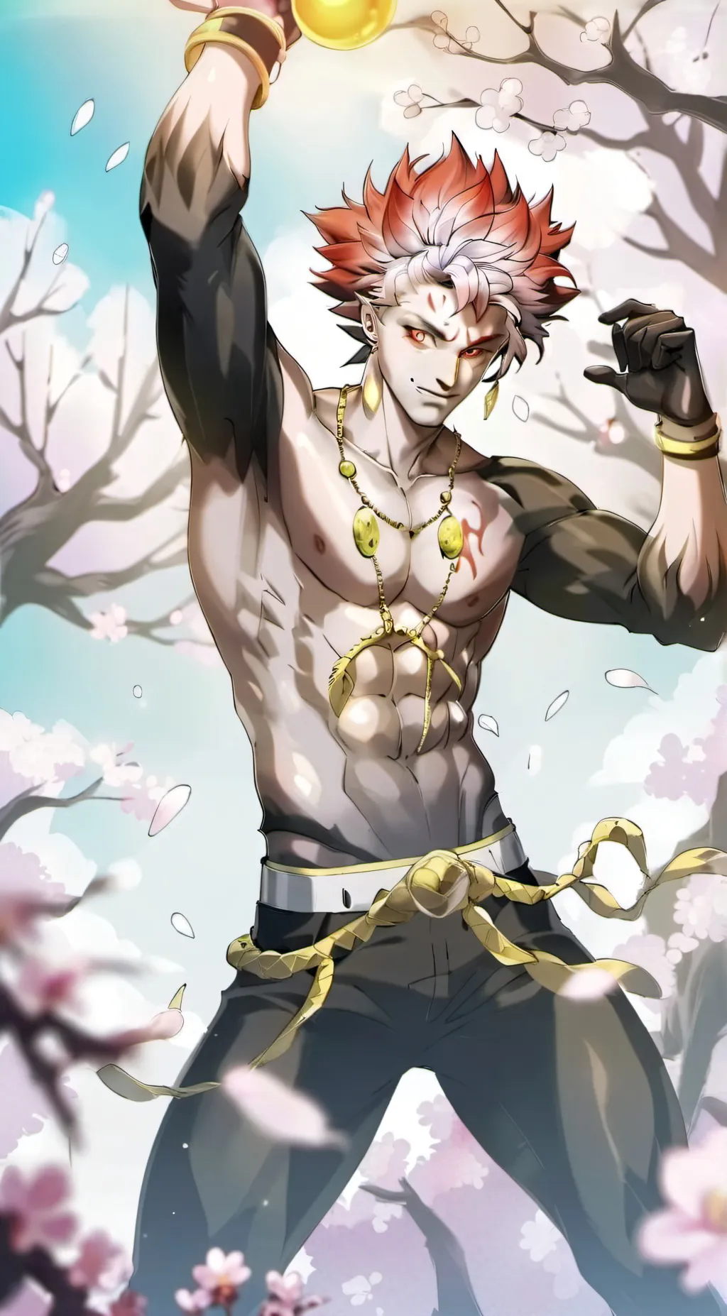ai character: Baku background