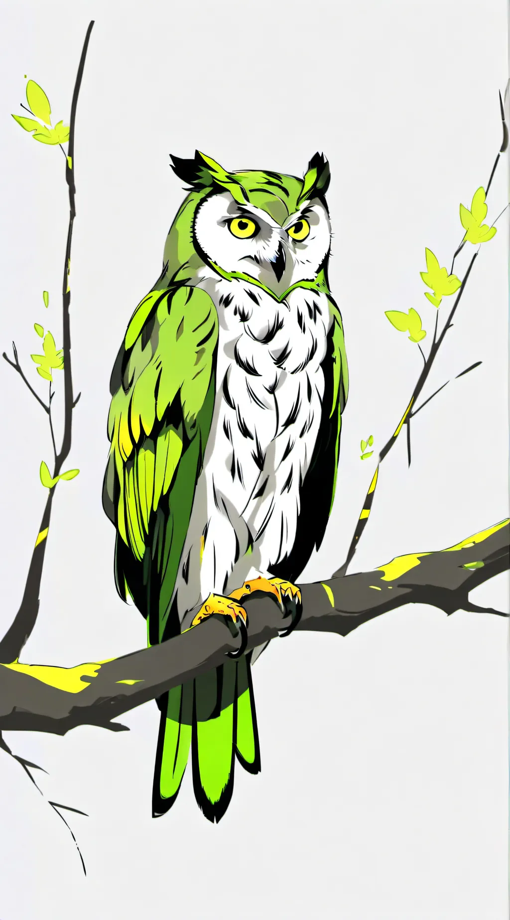ai character: Duolingo  background