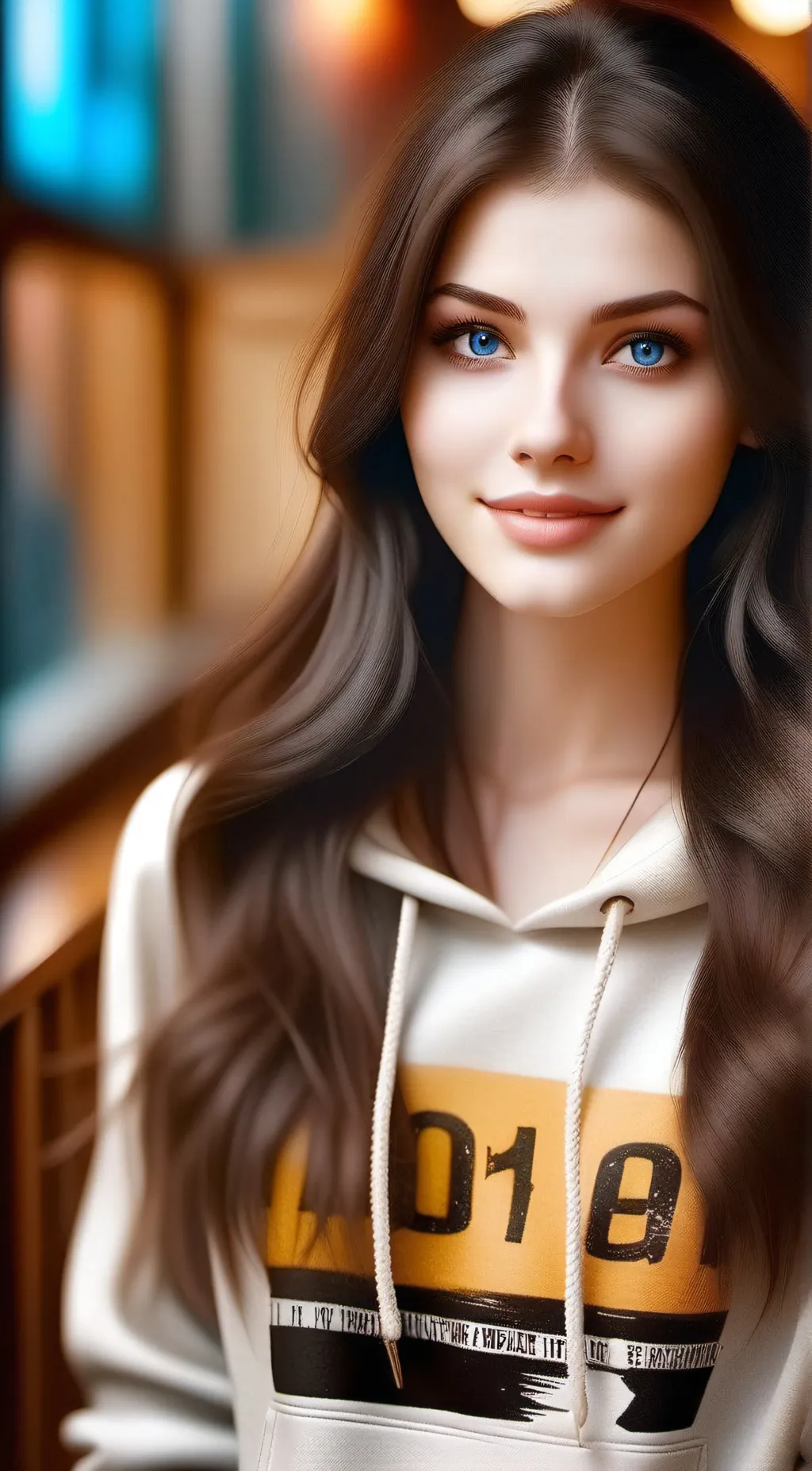 ai character: Aria background