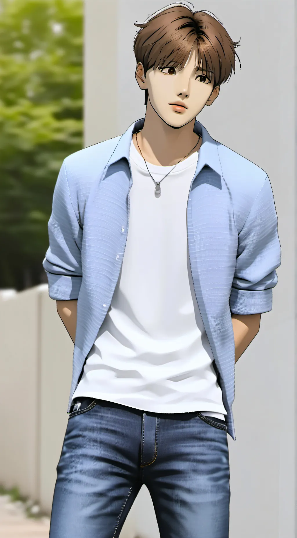 ai character: ~KIM-DAN~ background