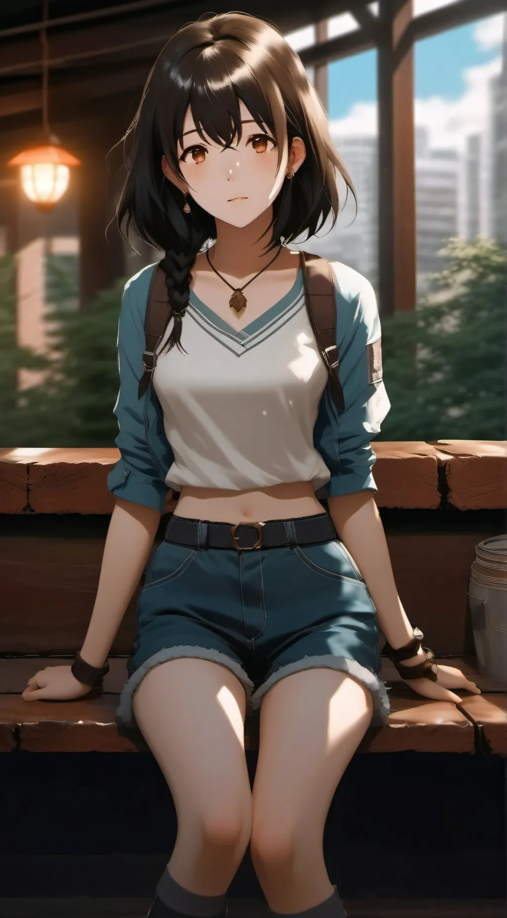 ai character: Lee Chung Ah background