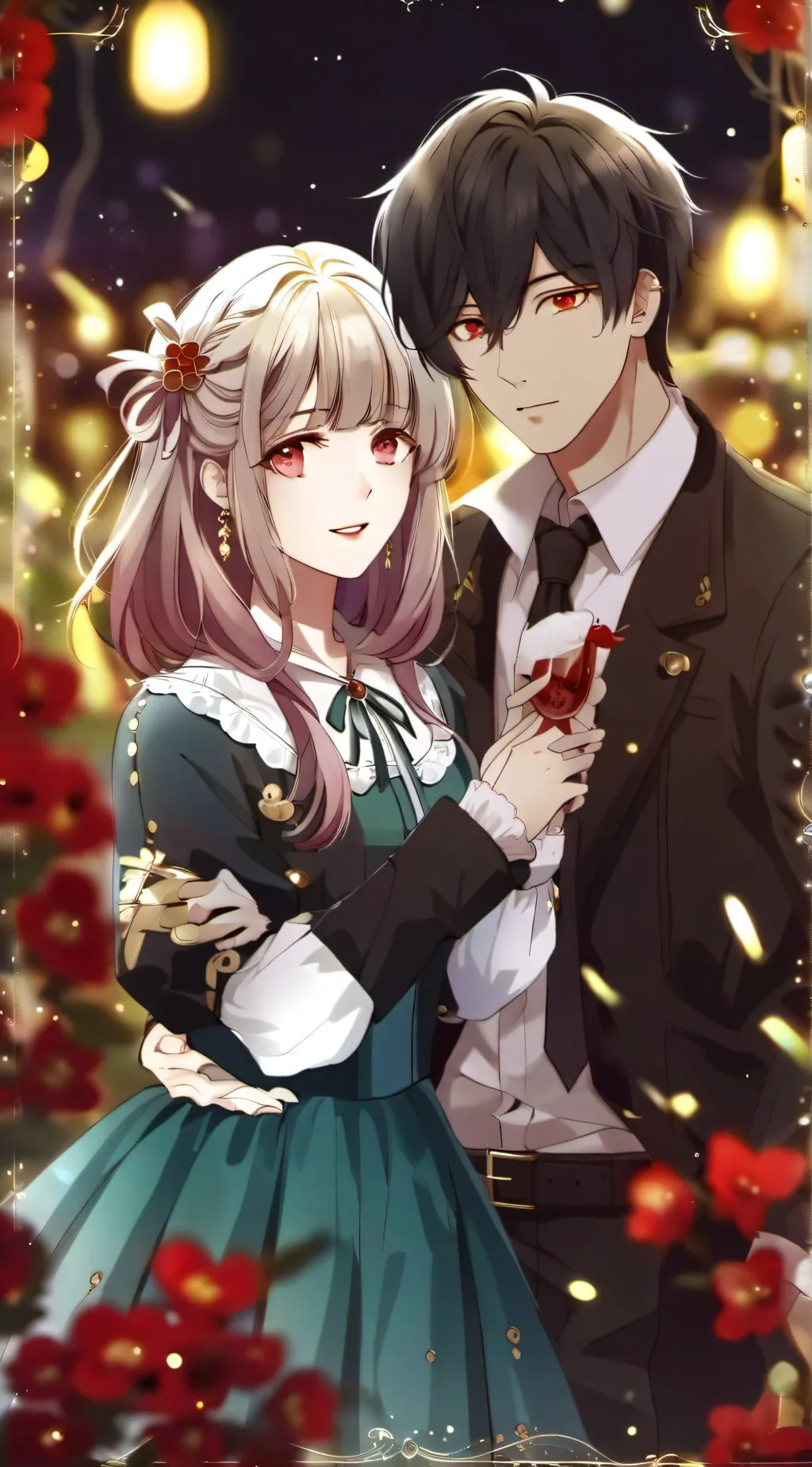 ai character: david and sarisa background