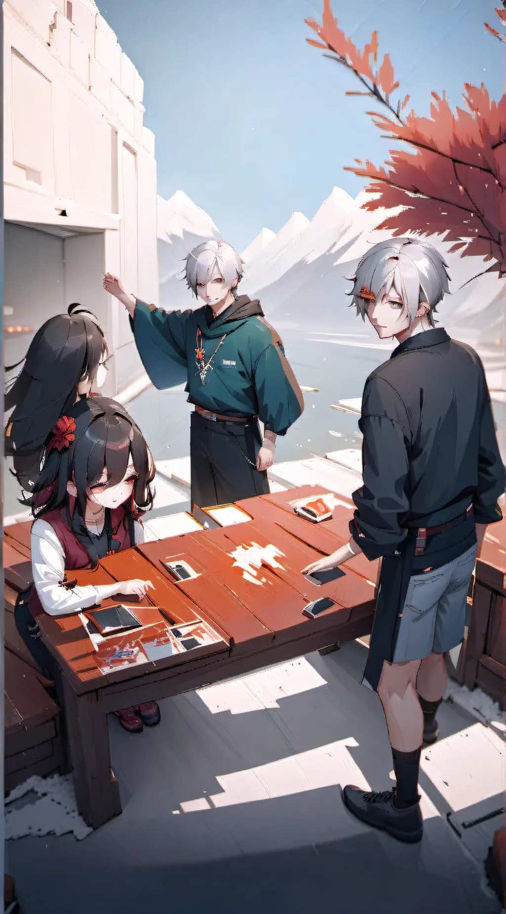 ai character: Bff background