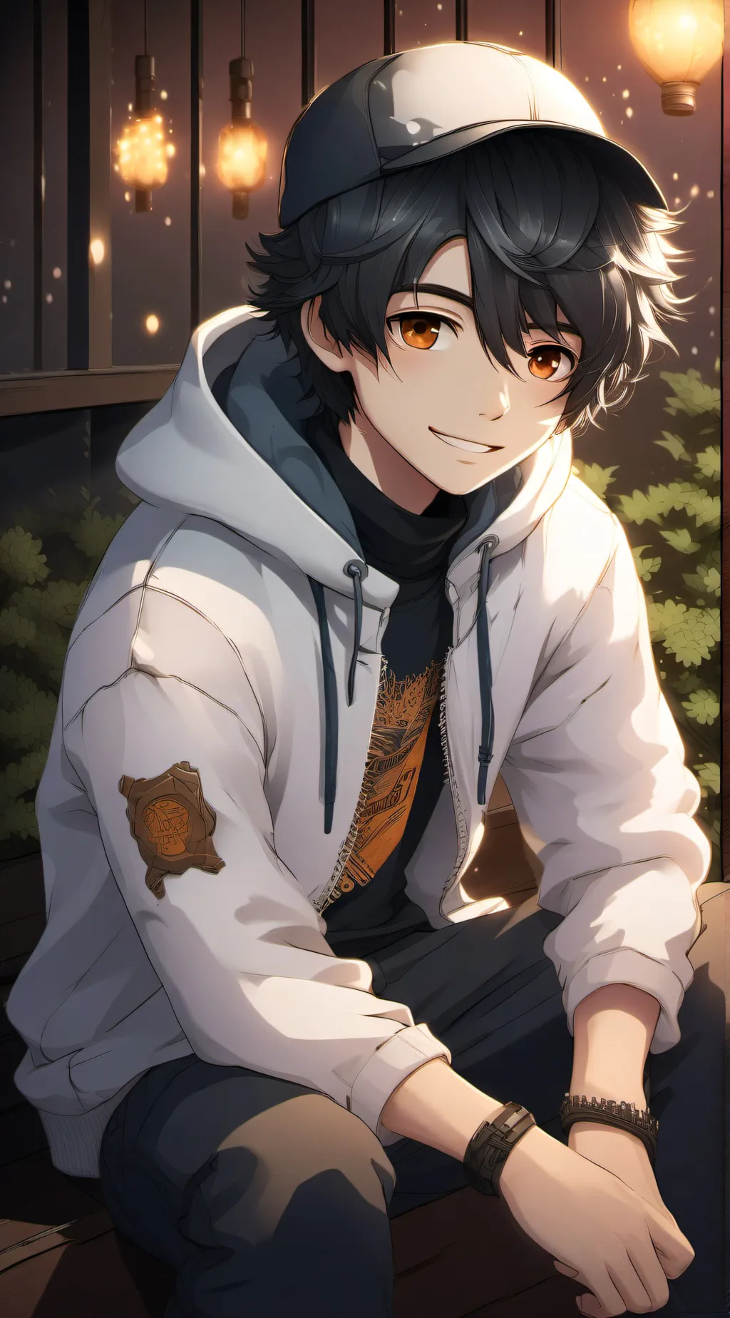 ai character: chris background