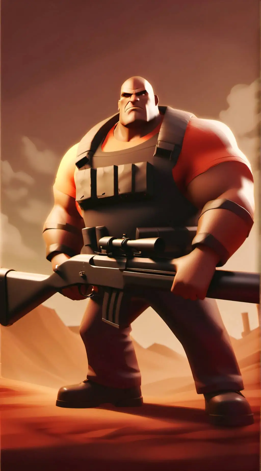 ai character: Heavy background