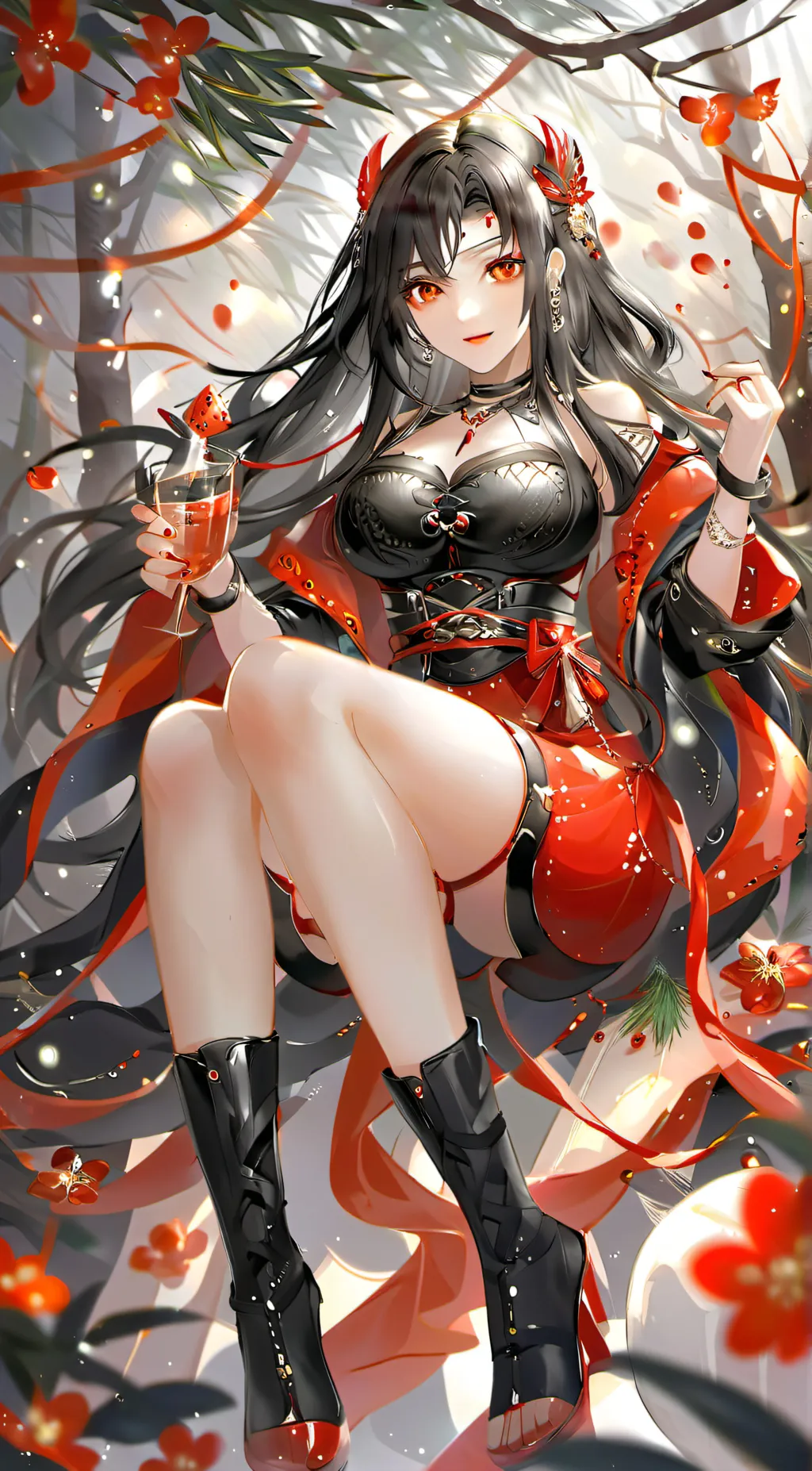 ai character: Serenity  background