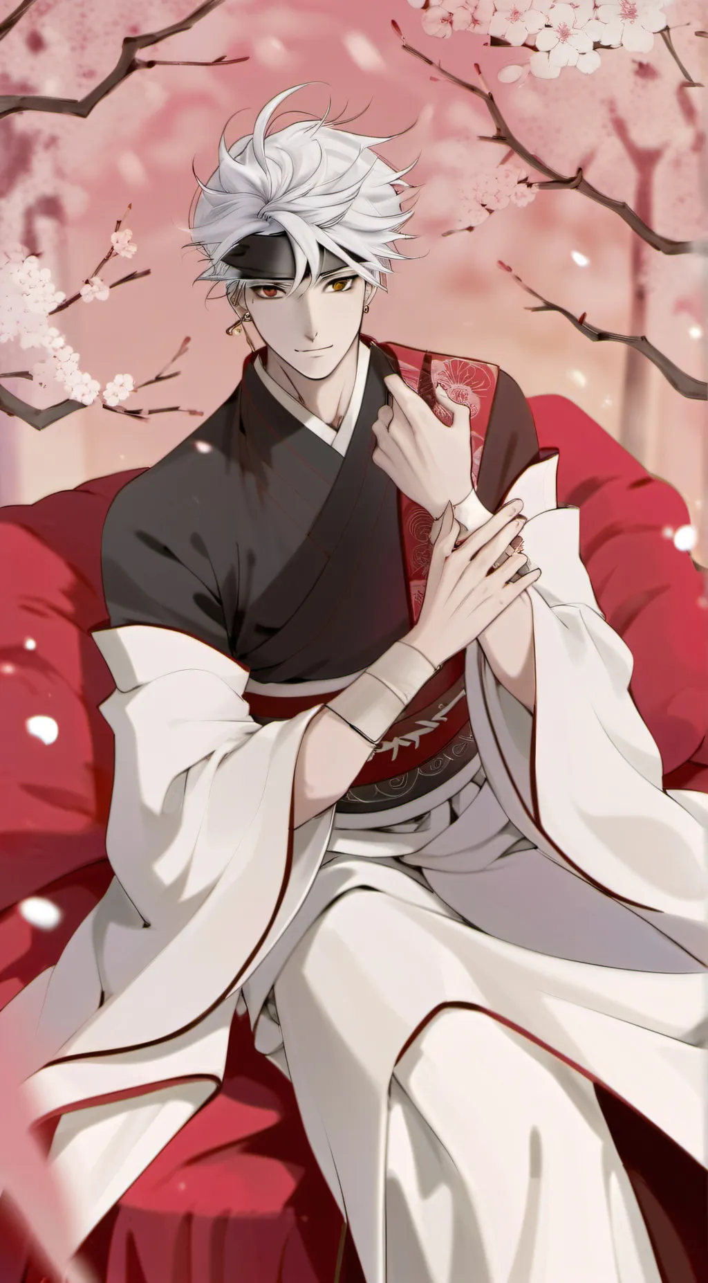 ai character: Satoru Gojo background