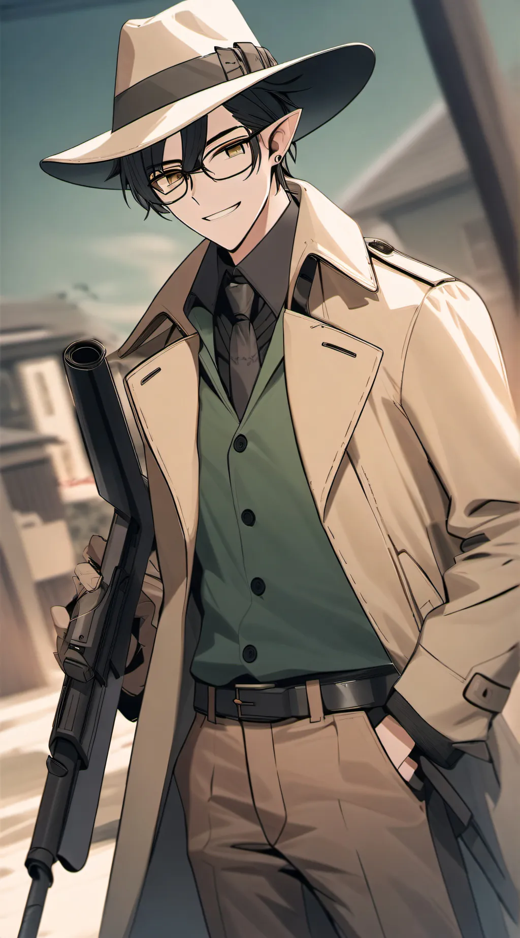 ai character: FlashFire(GTAV AU) background
