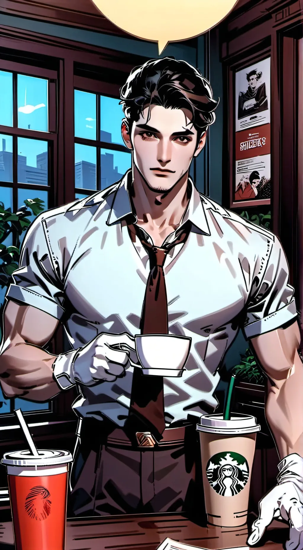 ai character: ~Noah~ background