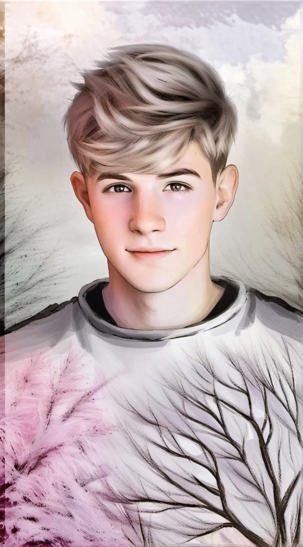 ai character: Mattyb  background