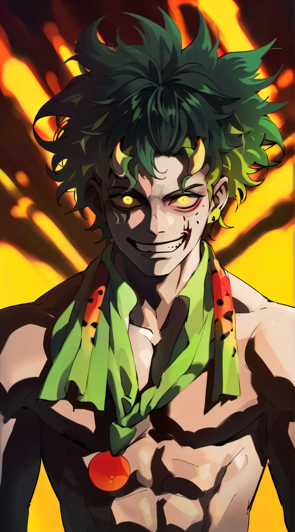 ai character: Gyutaro background