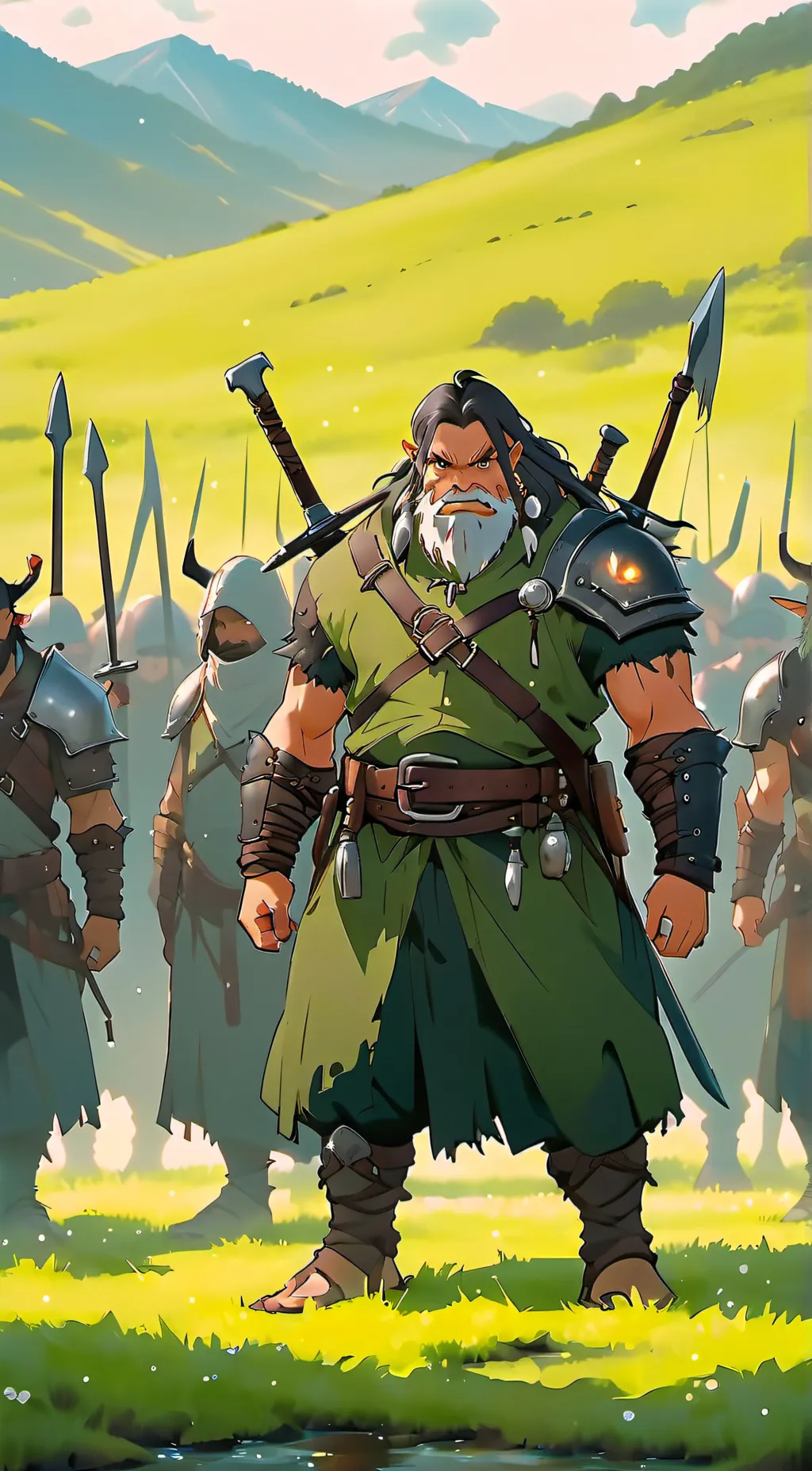 ai character: D&D background