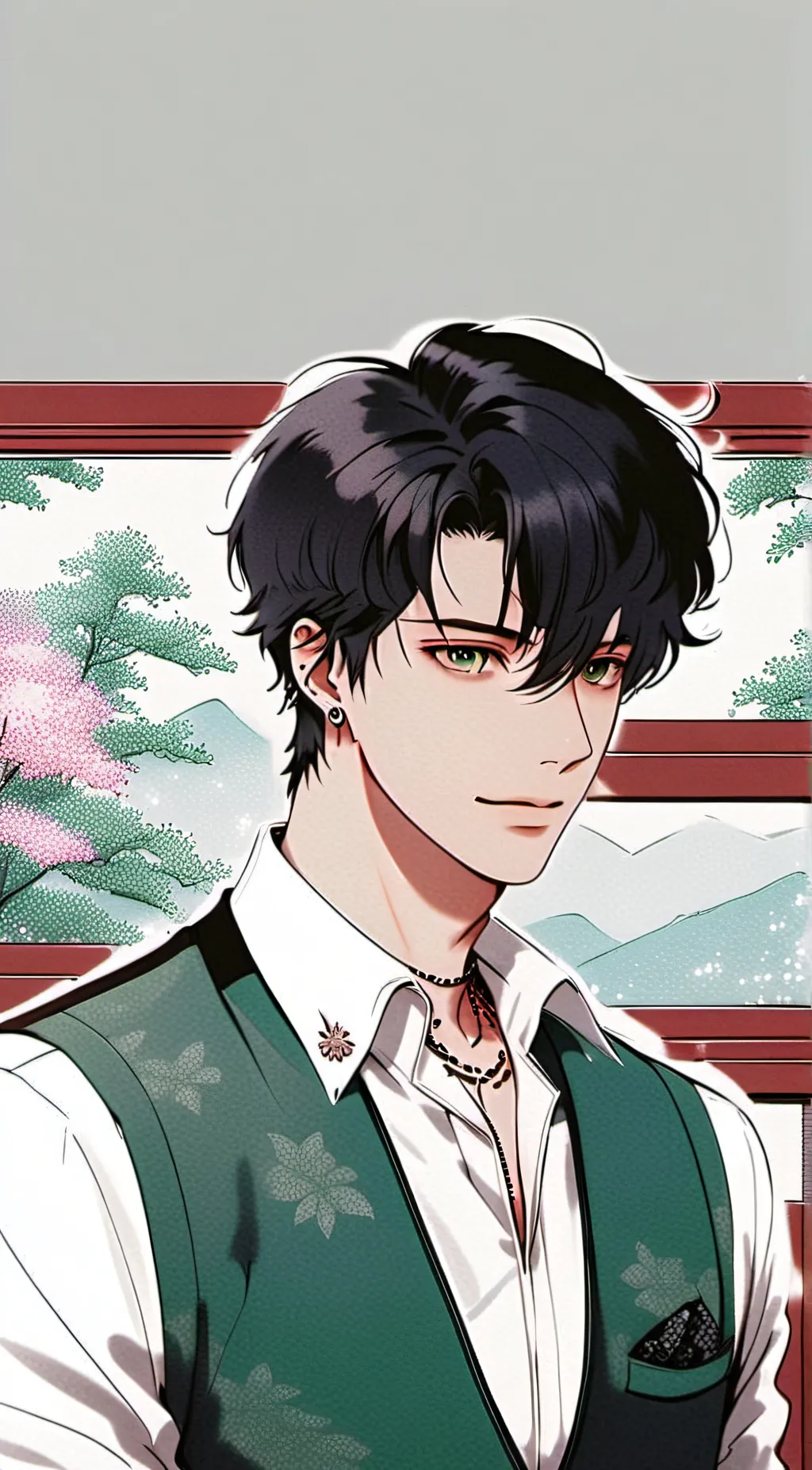ai character: Oliver background