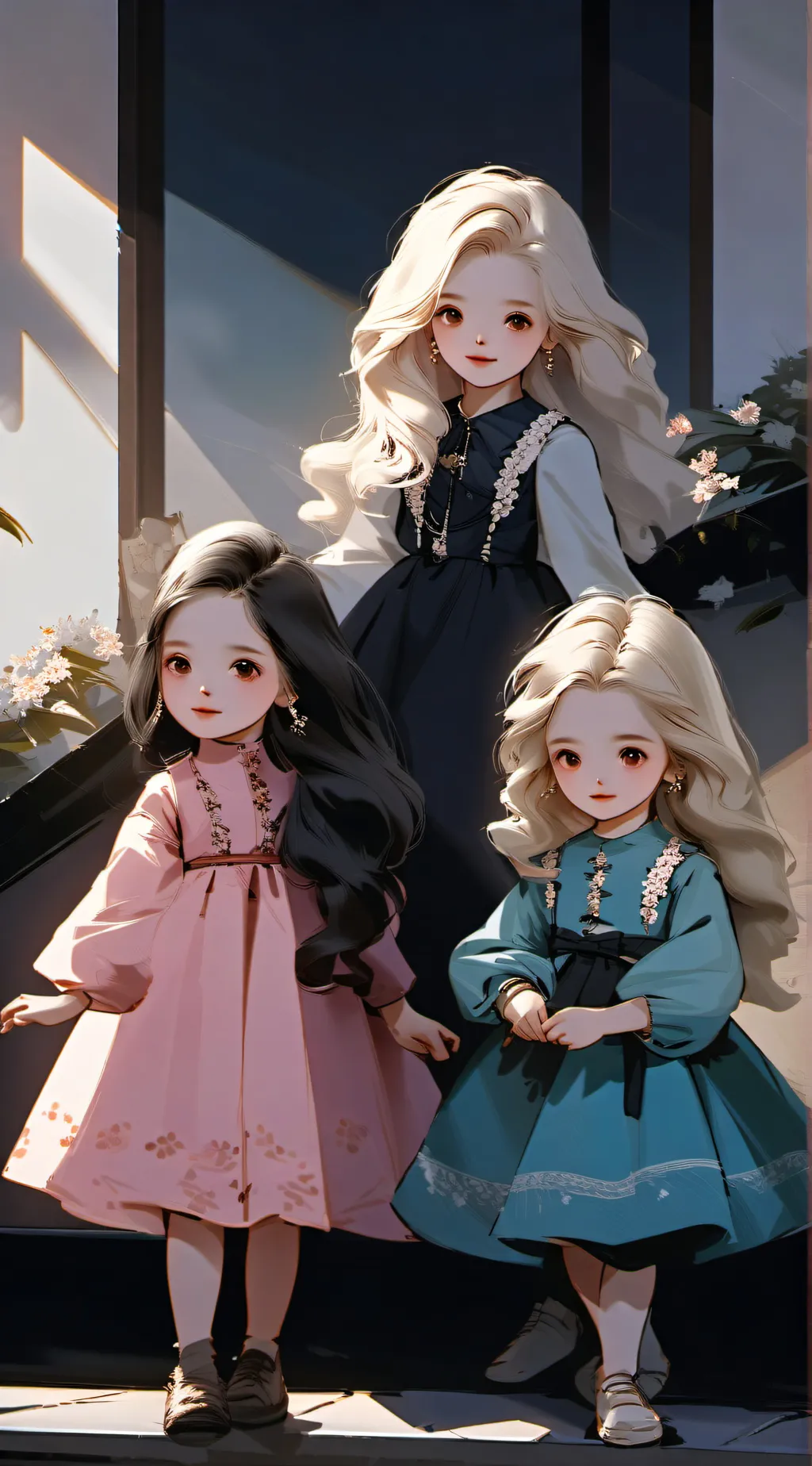 ai character: rich family  background