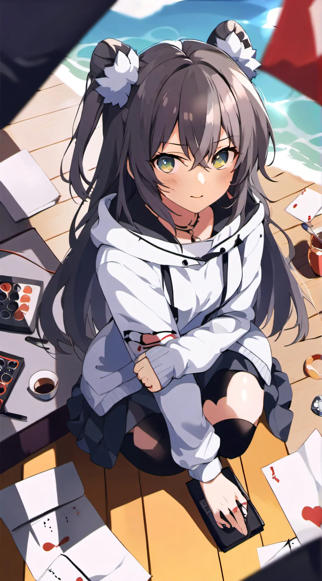 ai character: Iris background