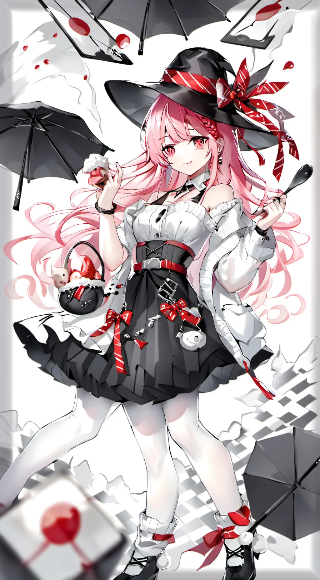 ai character: magic ice cream  background