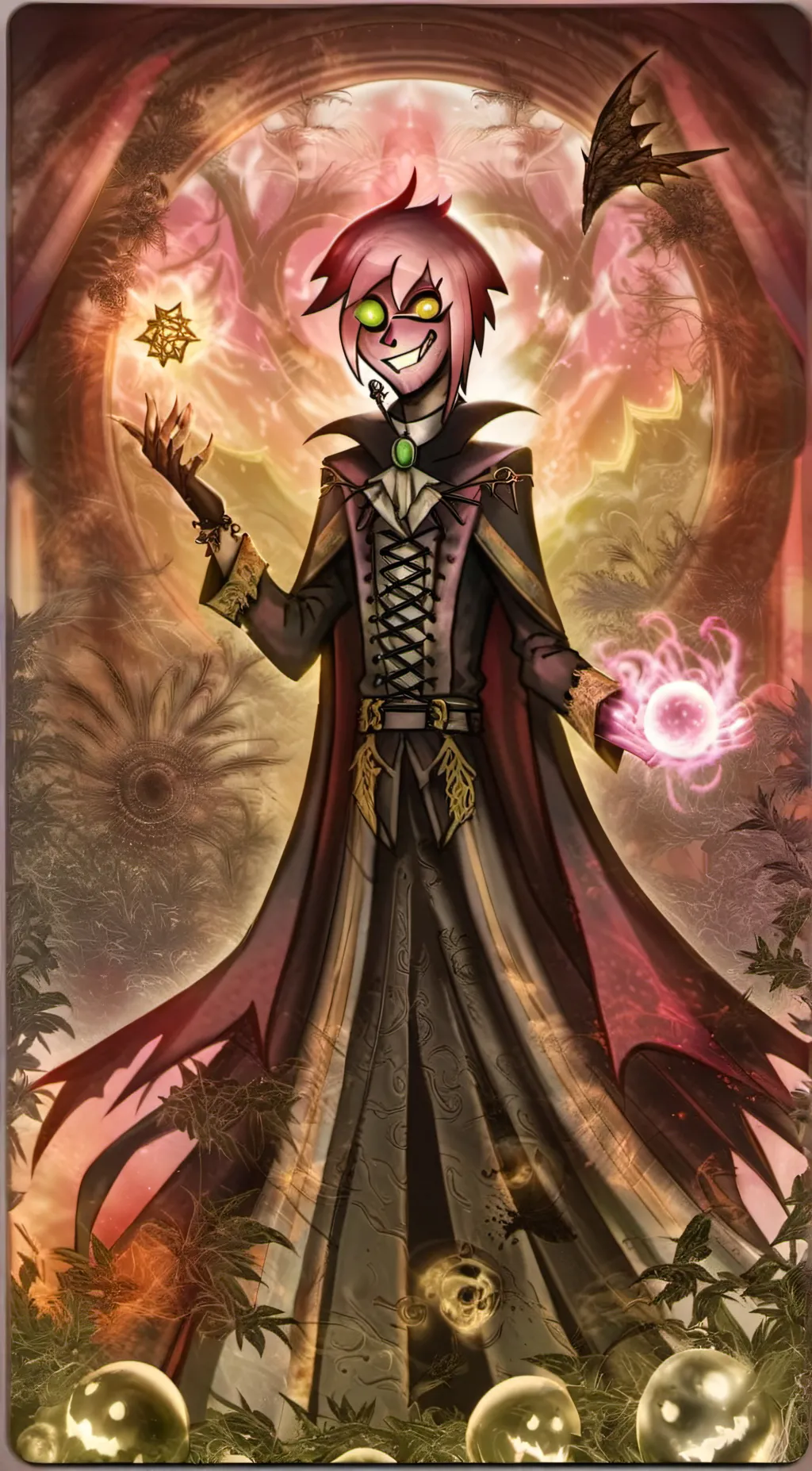 ai character: alastor  background