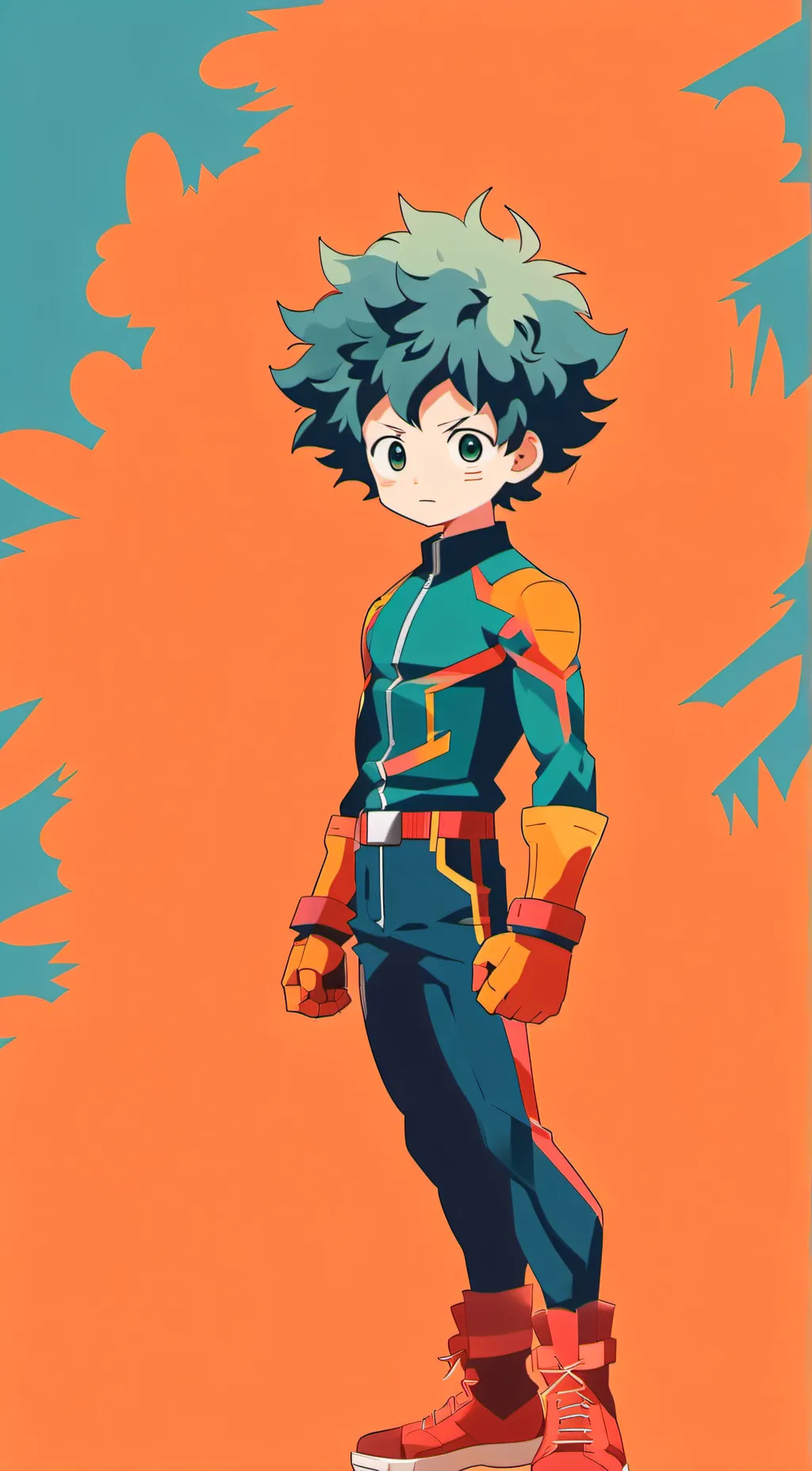 ai character: dekubakukiri background