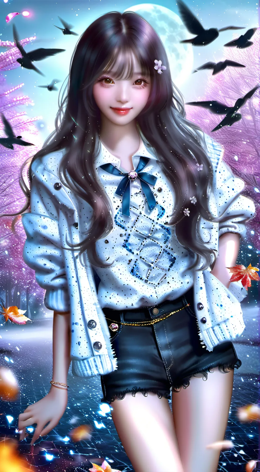 ai character: wonyoung background
