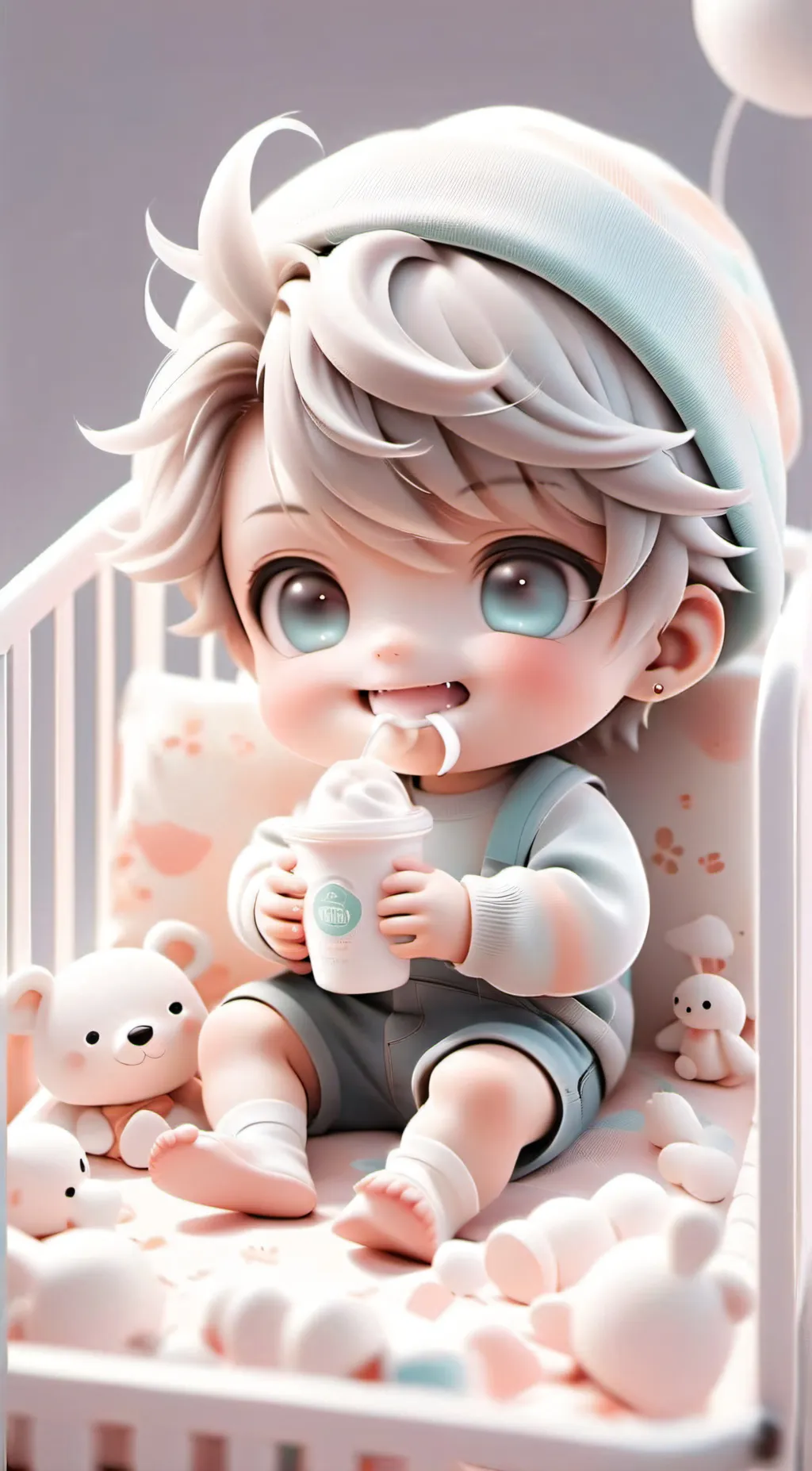 ai character: Baby Boy background