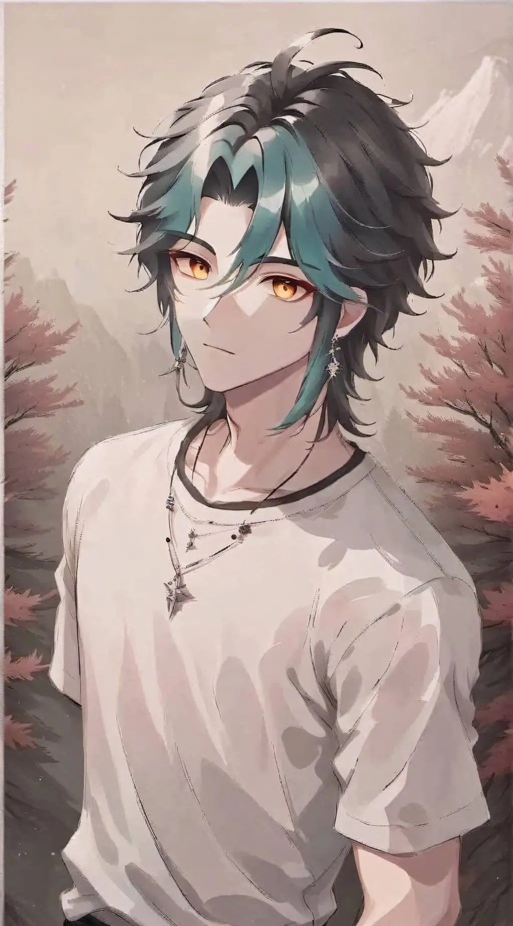 ai character: Xiao background