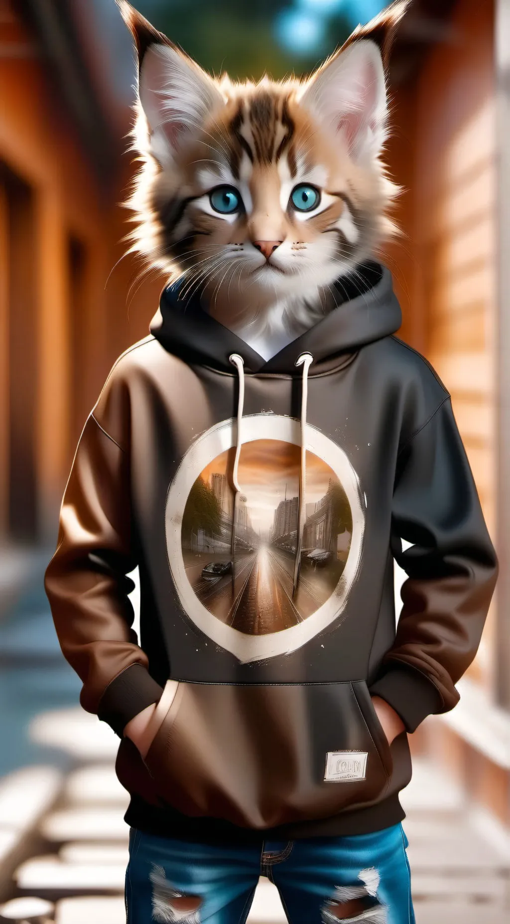 ai character: Catboy background