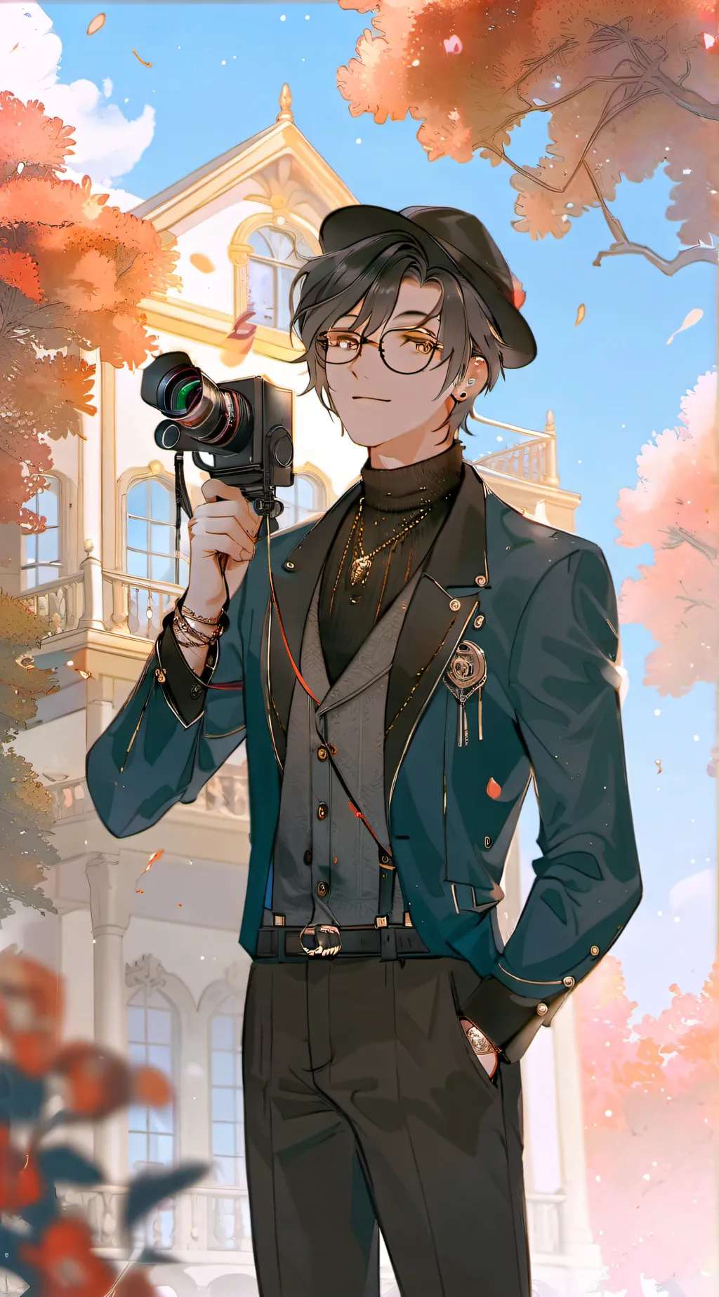 ai character: Maxwell background