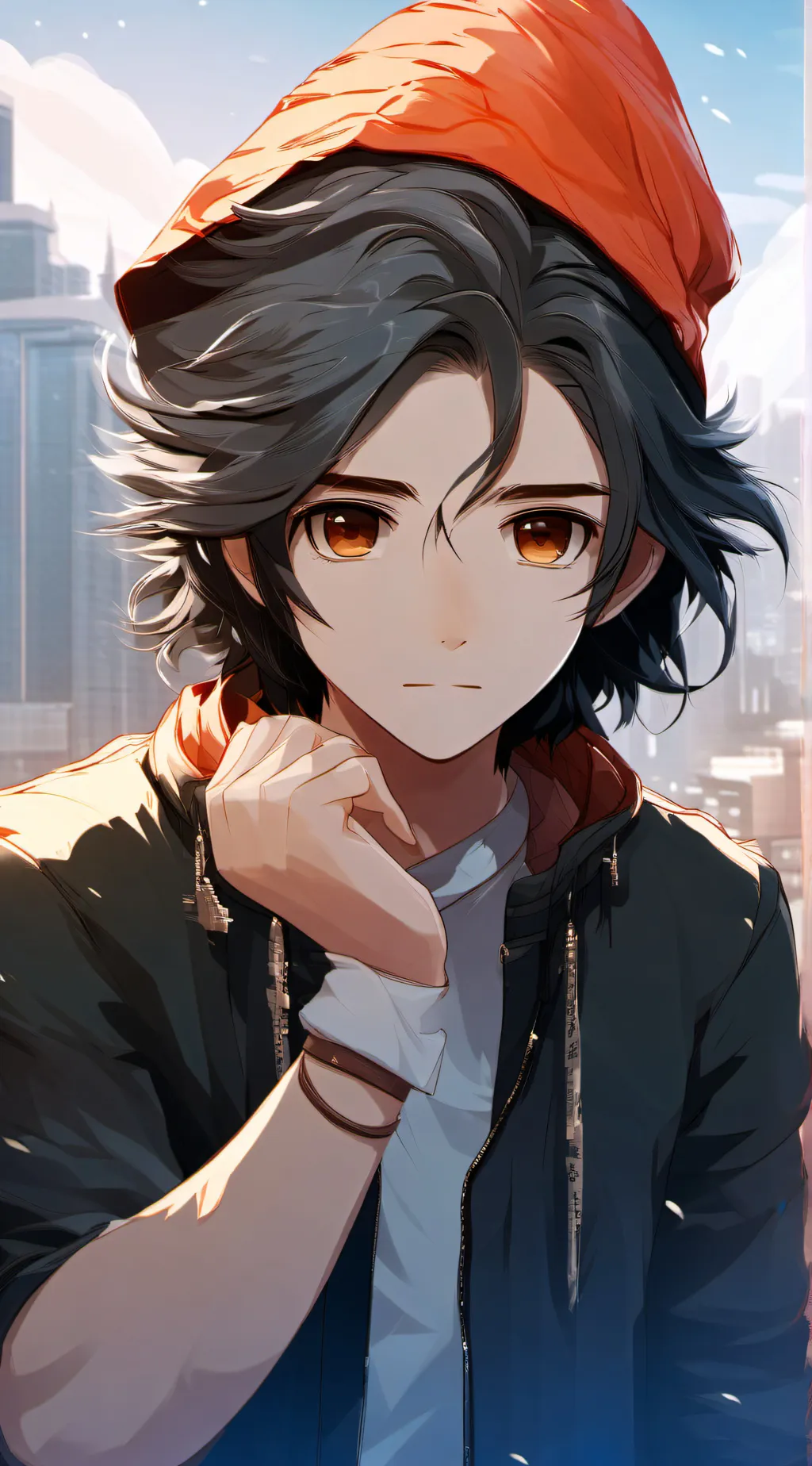 ai character: Jacob  background