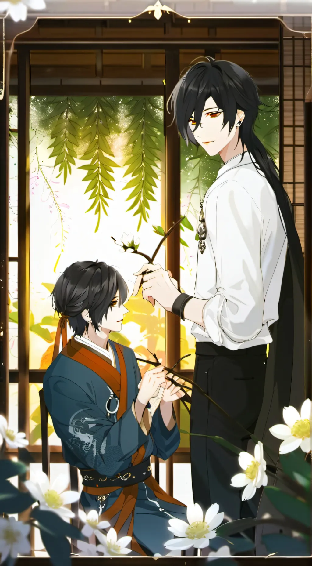 ai character: Kai and james background