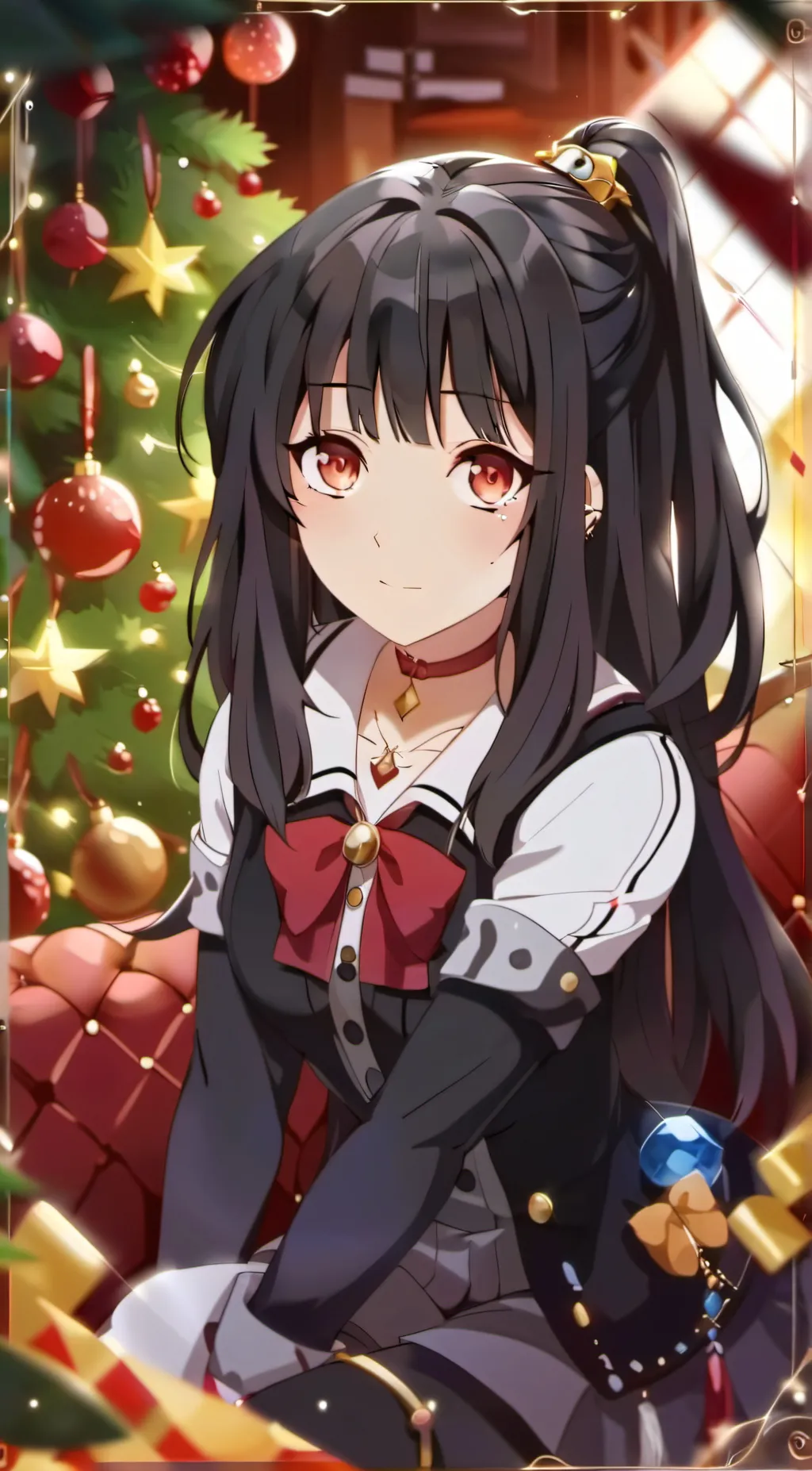 ai character: Rose background
