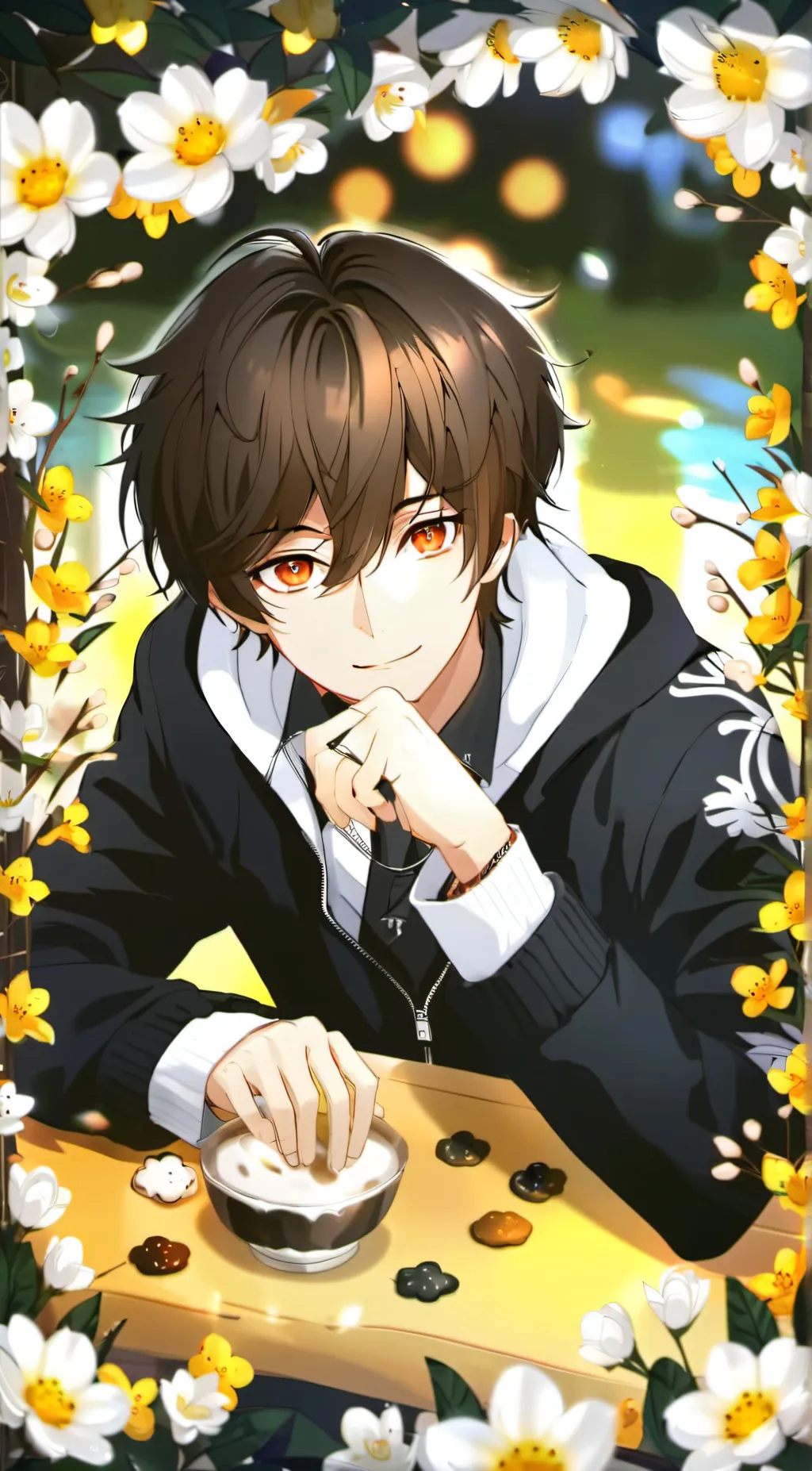 ai character: edd background