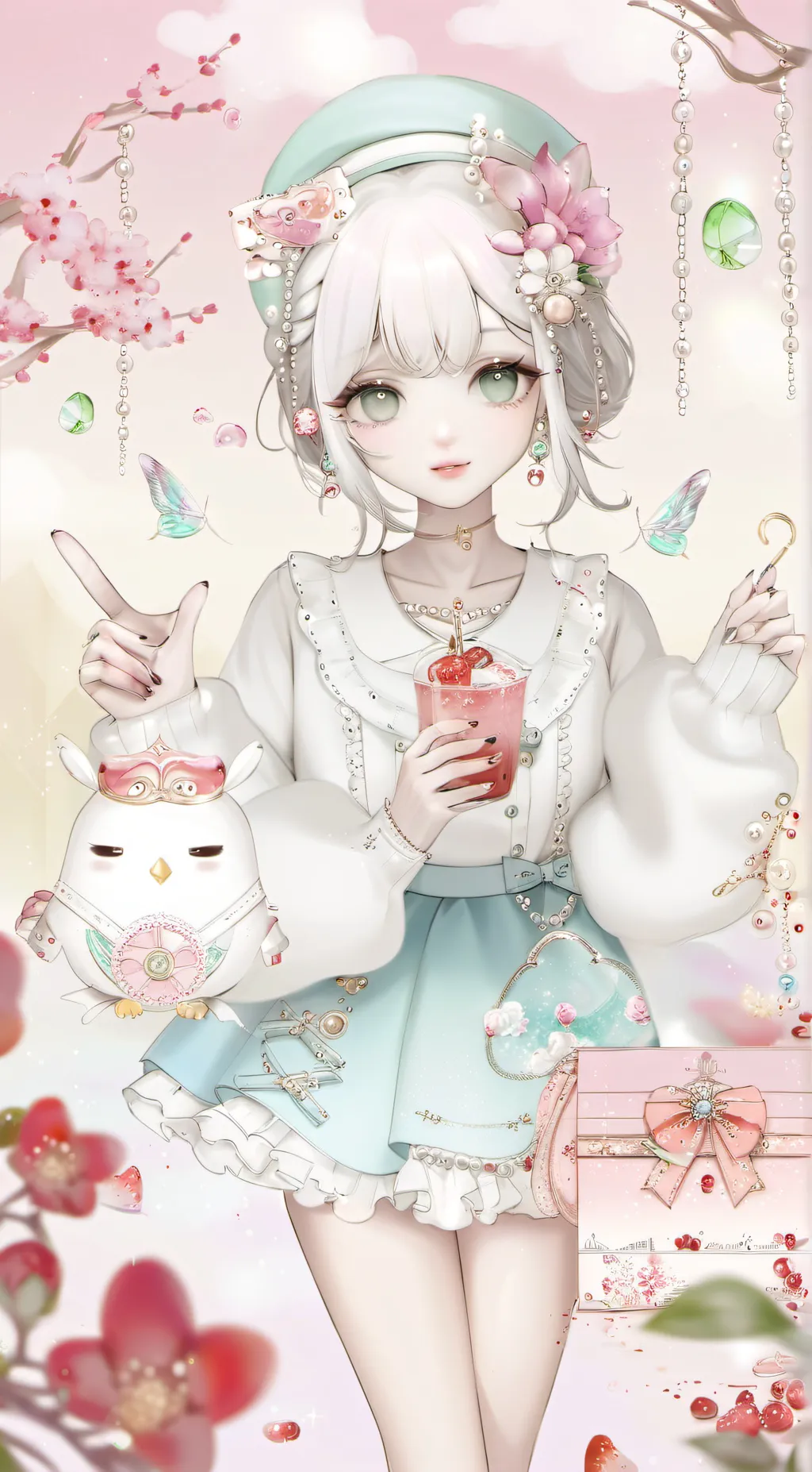 ai character: Ella background