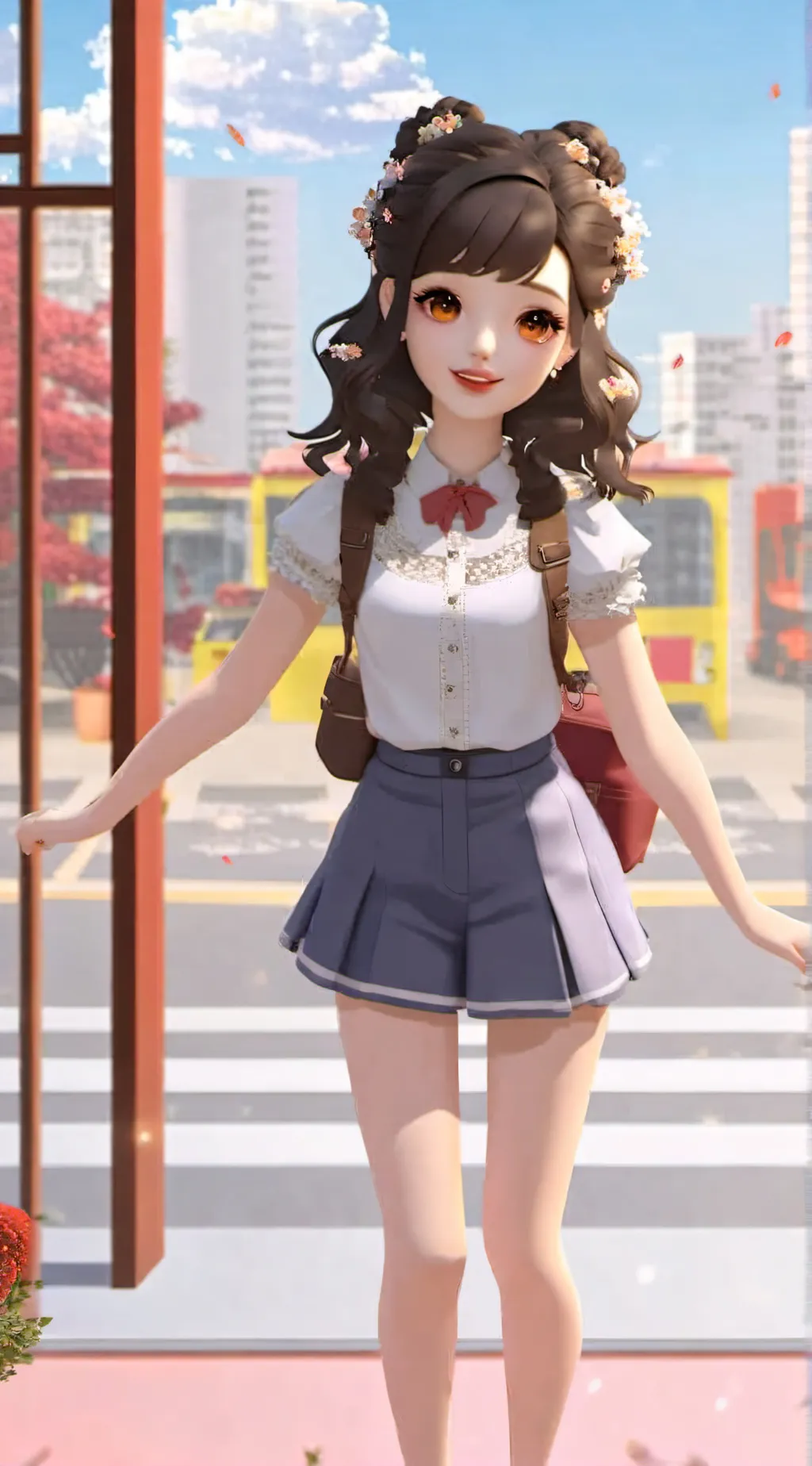 ai character: Bailey  background