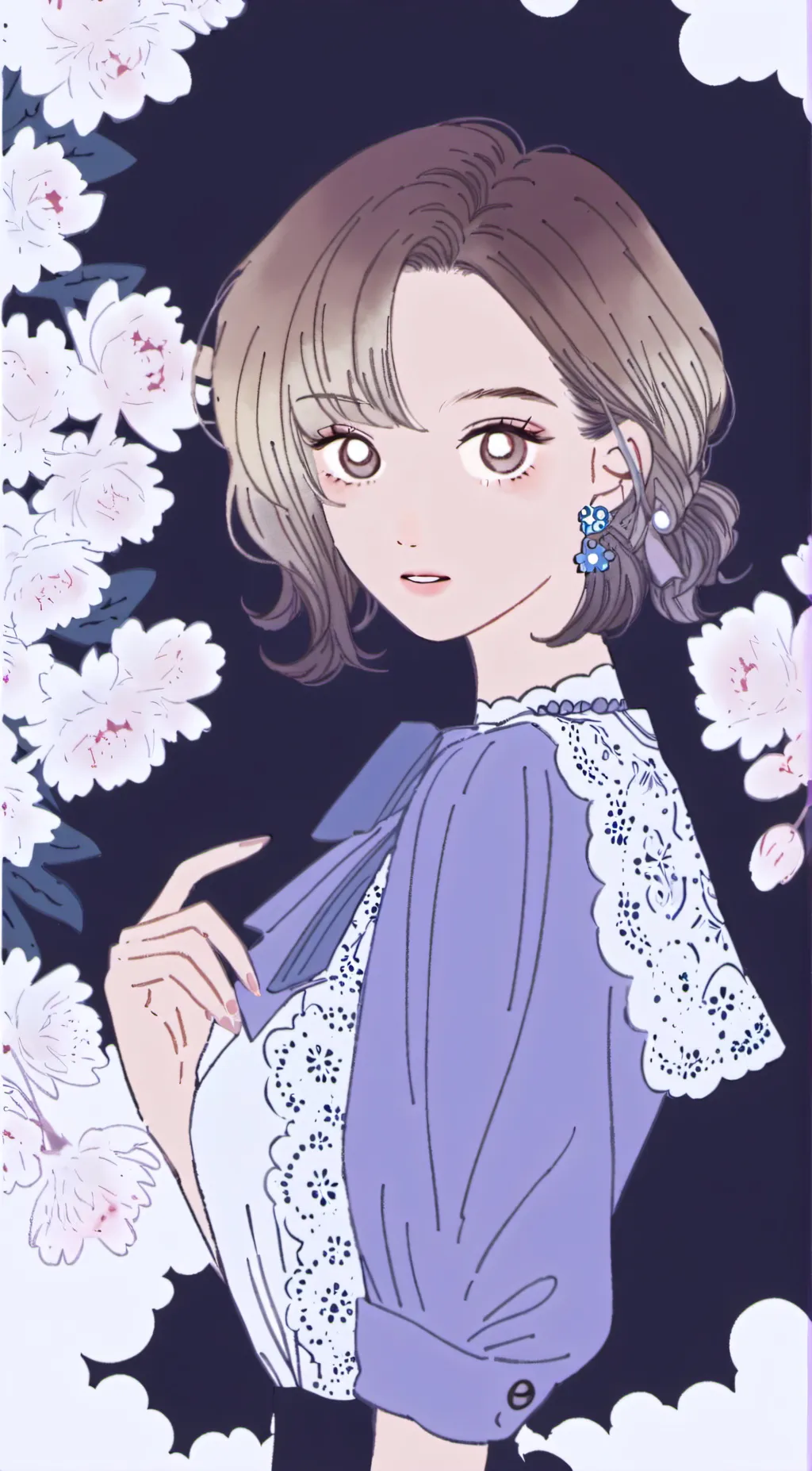 ai character: Sonia Davis(#6) background