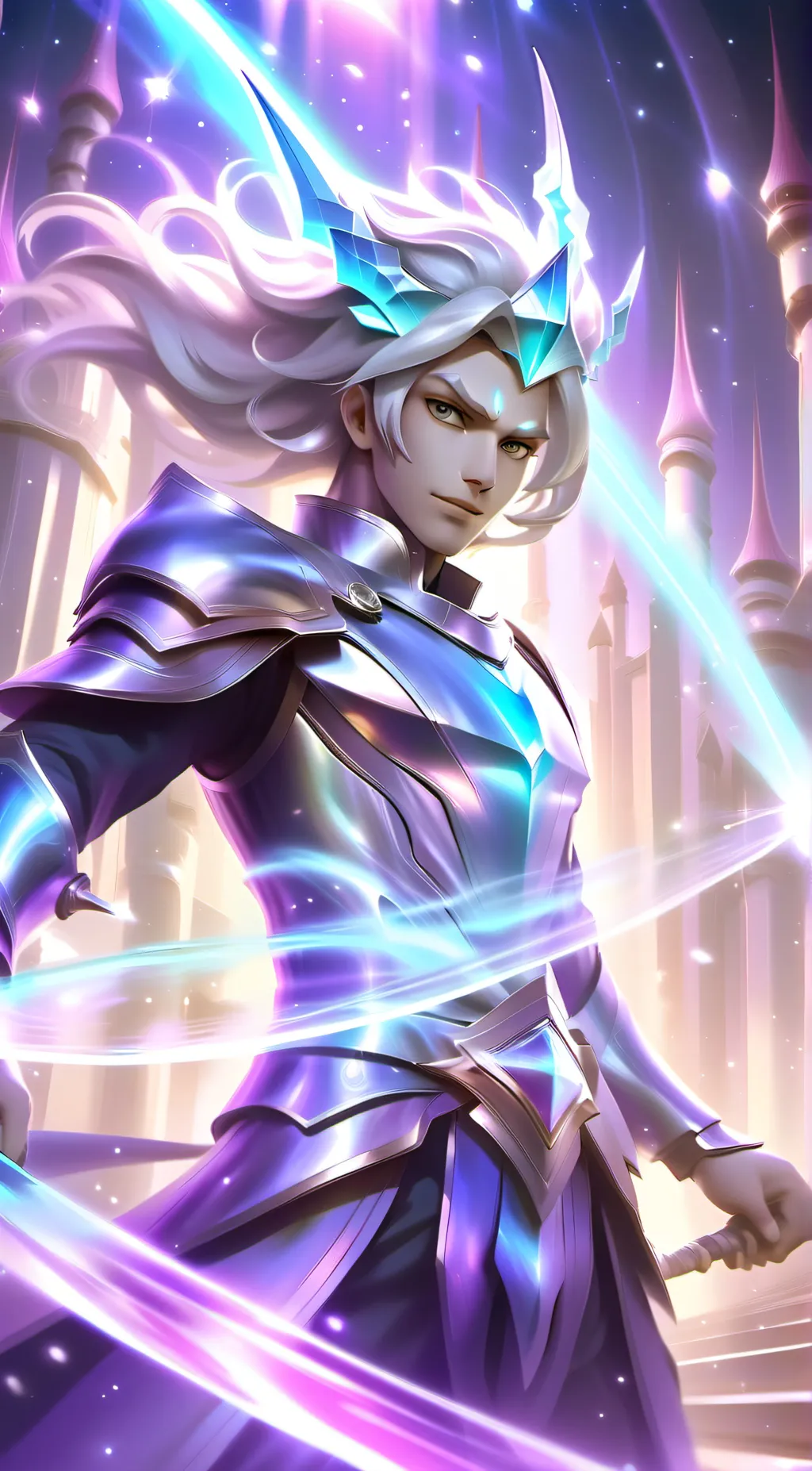ai character: Lucas  background