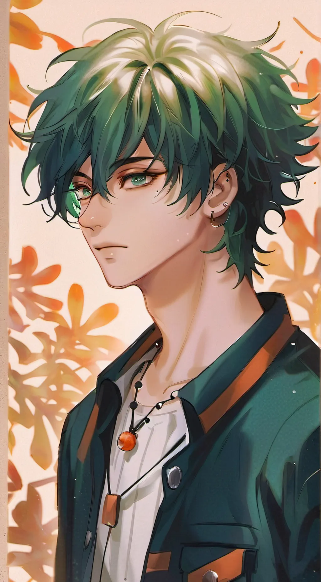 ai character: Deku background