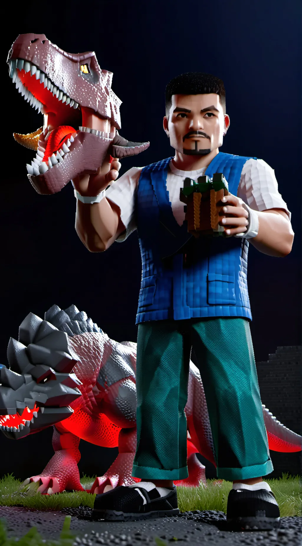 ai character: footclaw maker background