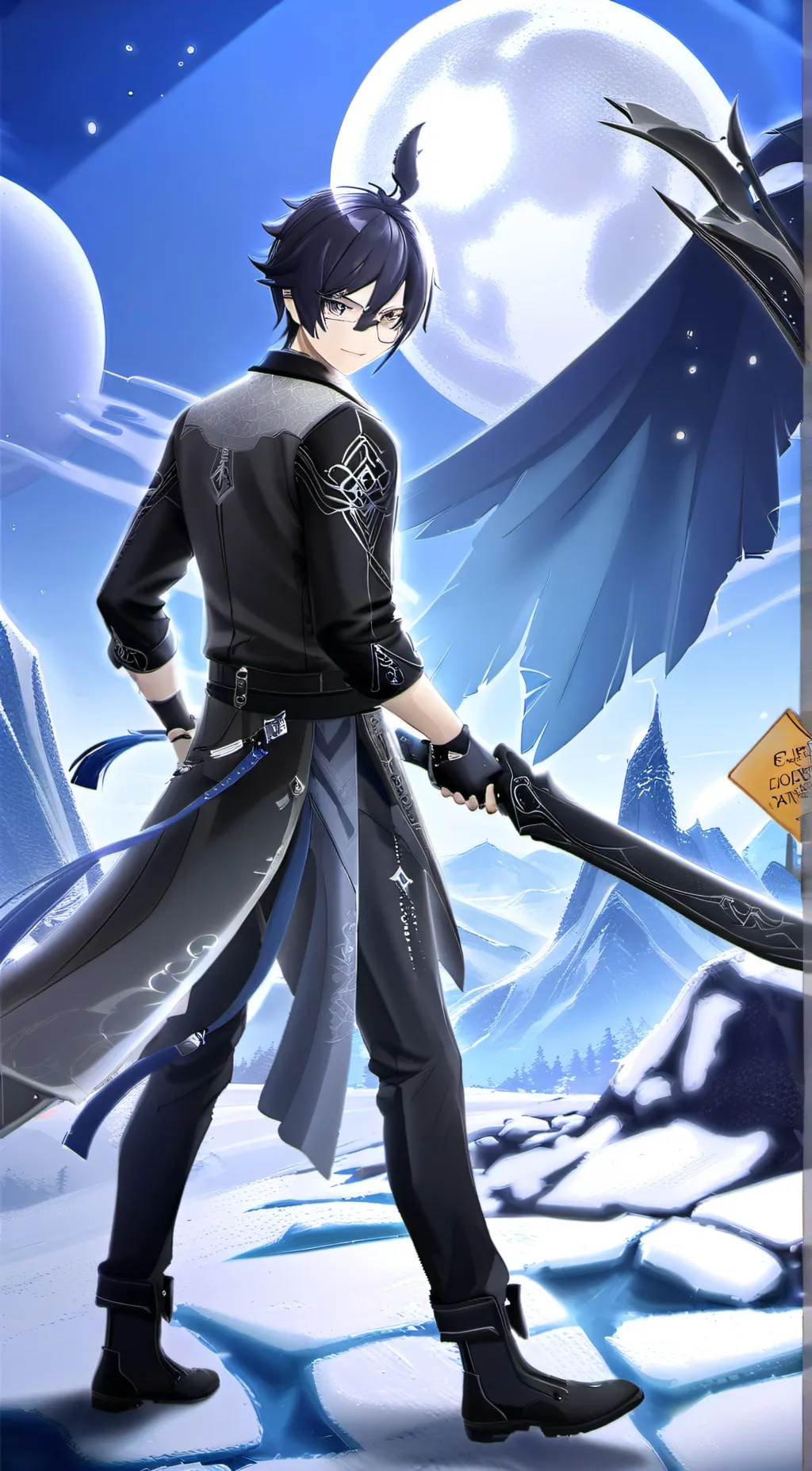 ai character: scara background