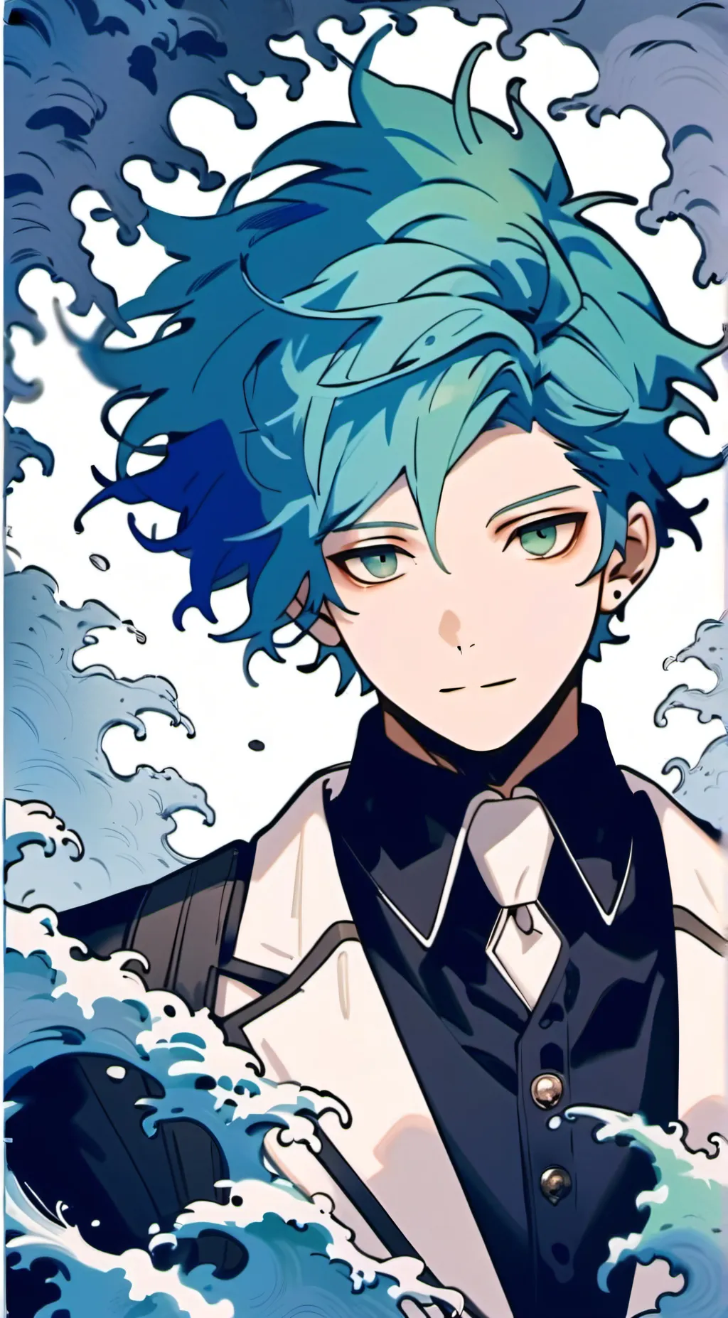 ai character: Sal fisher  background