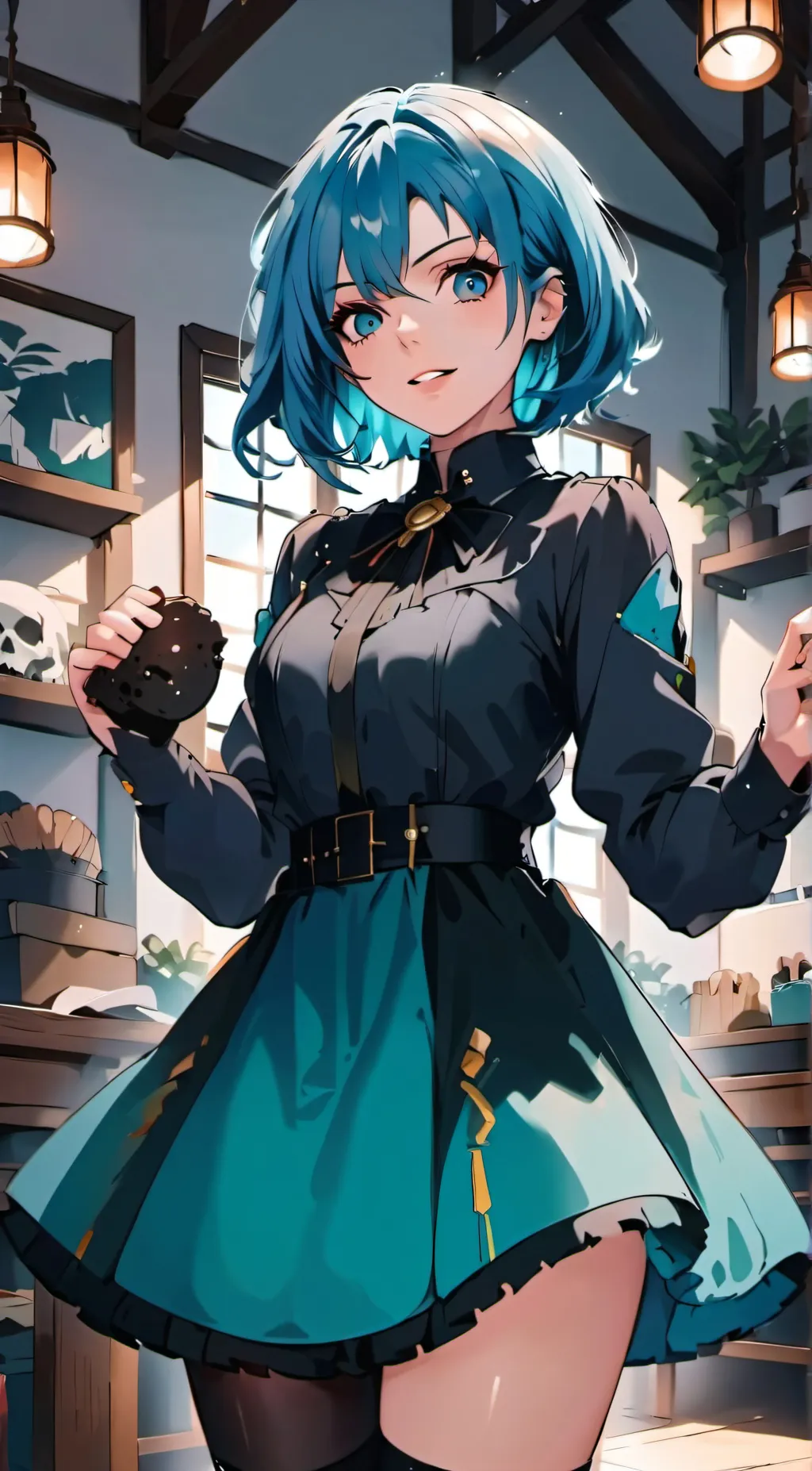 ai character: Gwen background