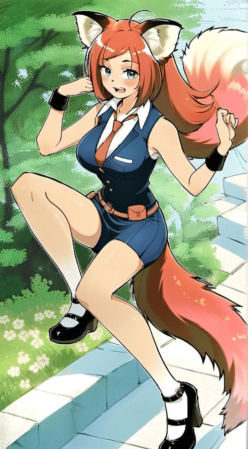 ai character: Retsuko background