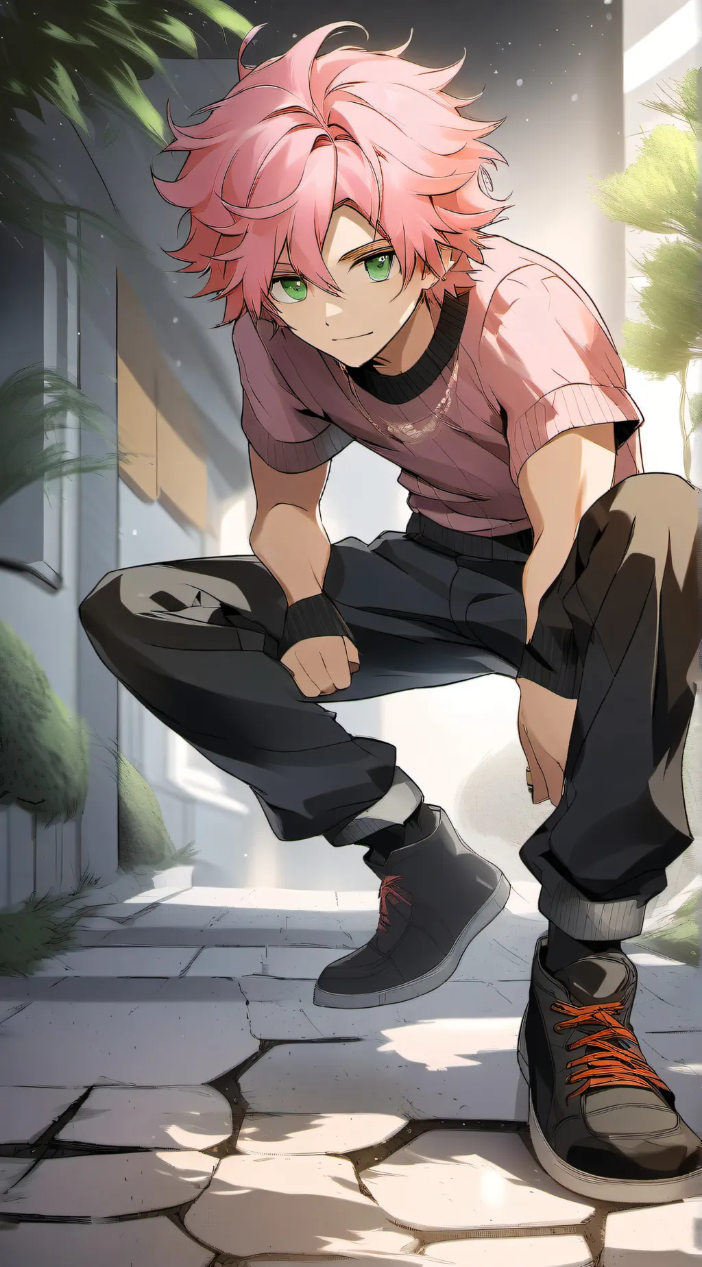 ai character: Koyo background
