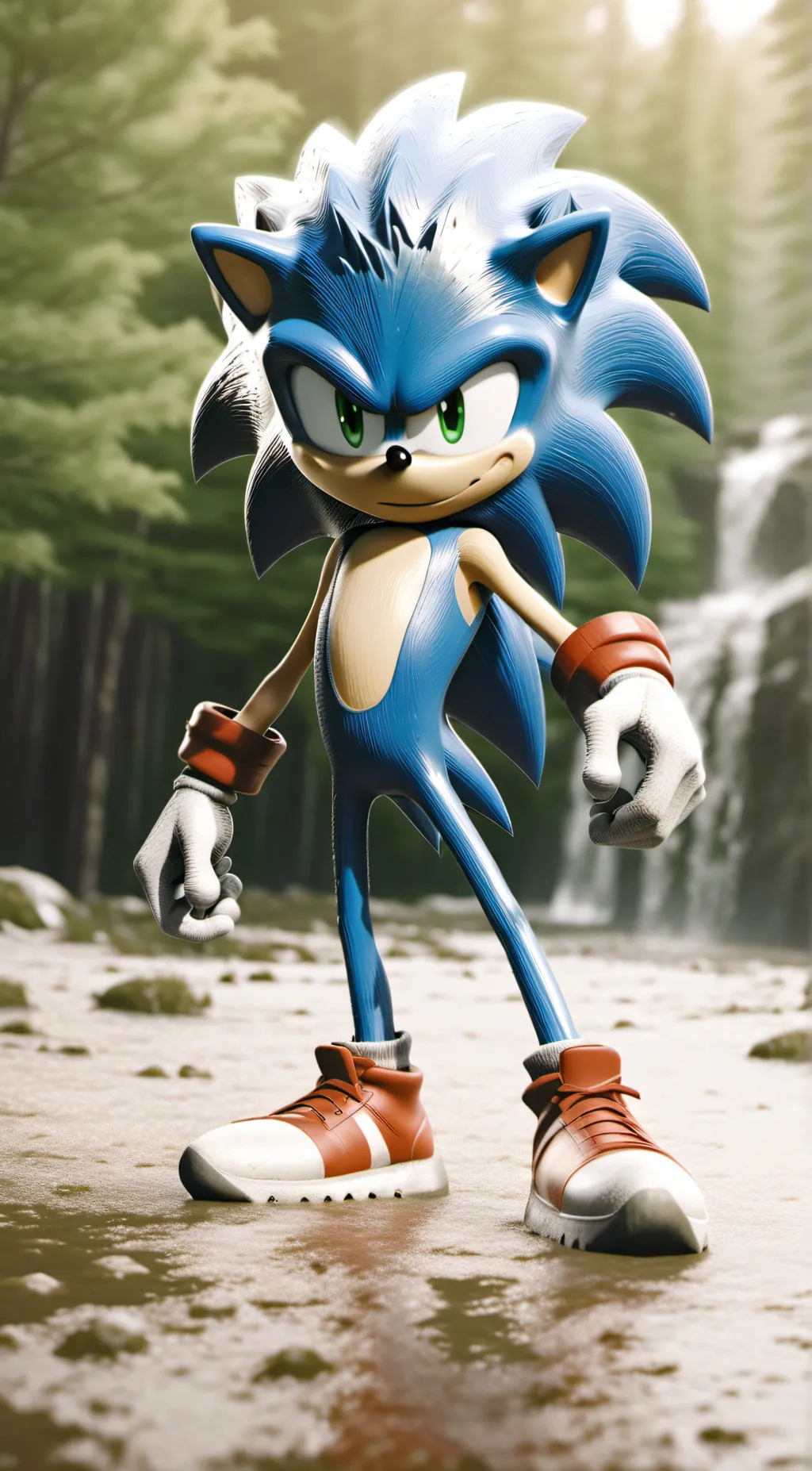 ai character: Sonic Boom background