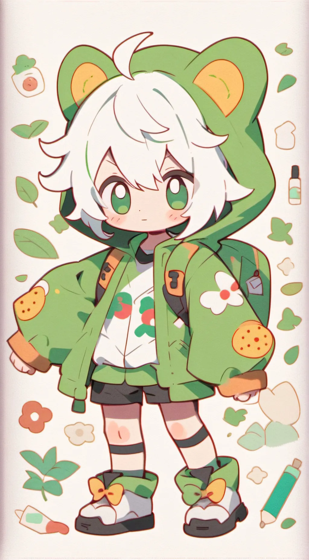 ai character: bella  background