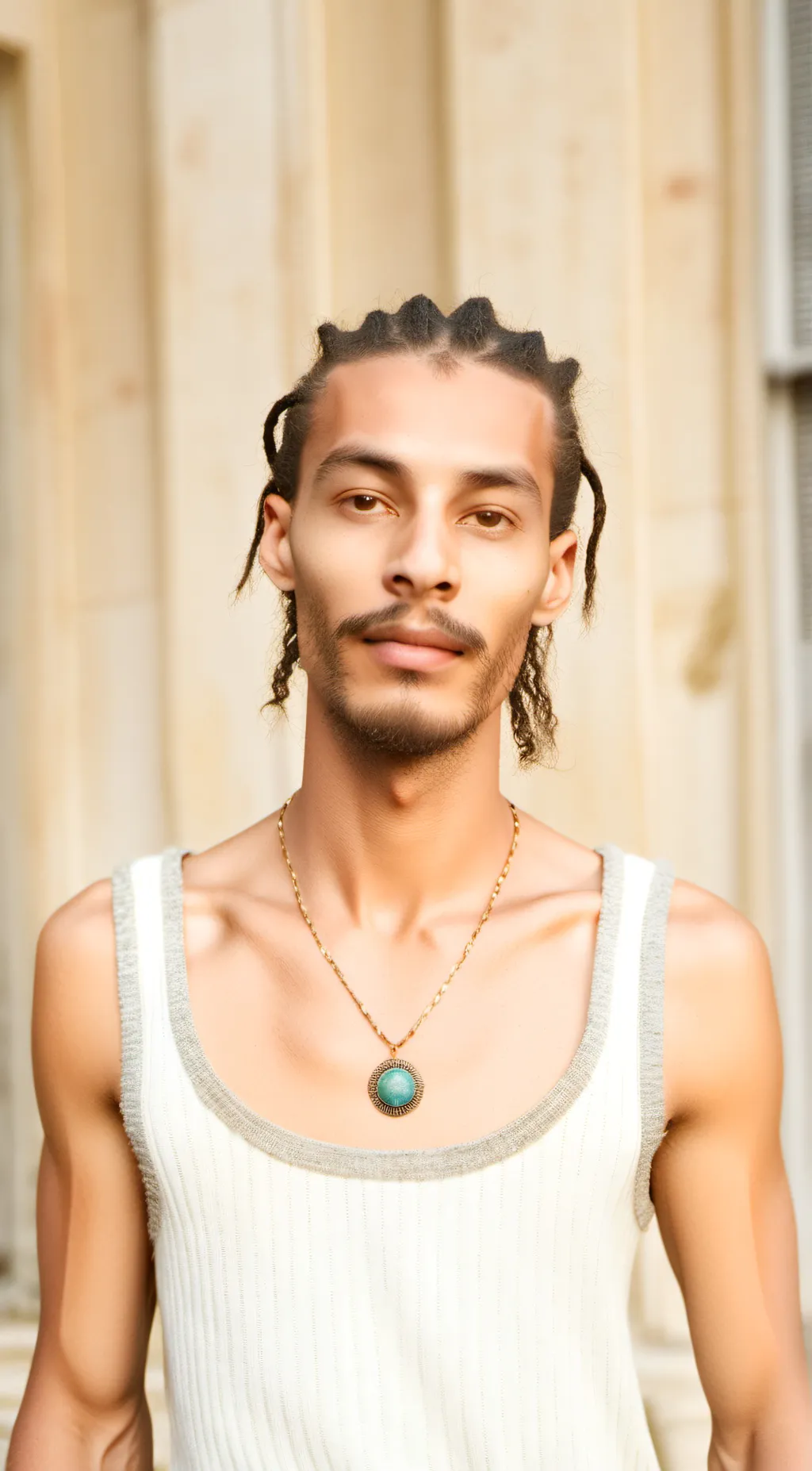 ai character: James Brown  background